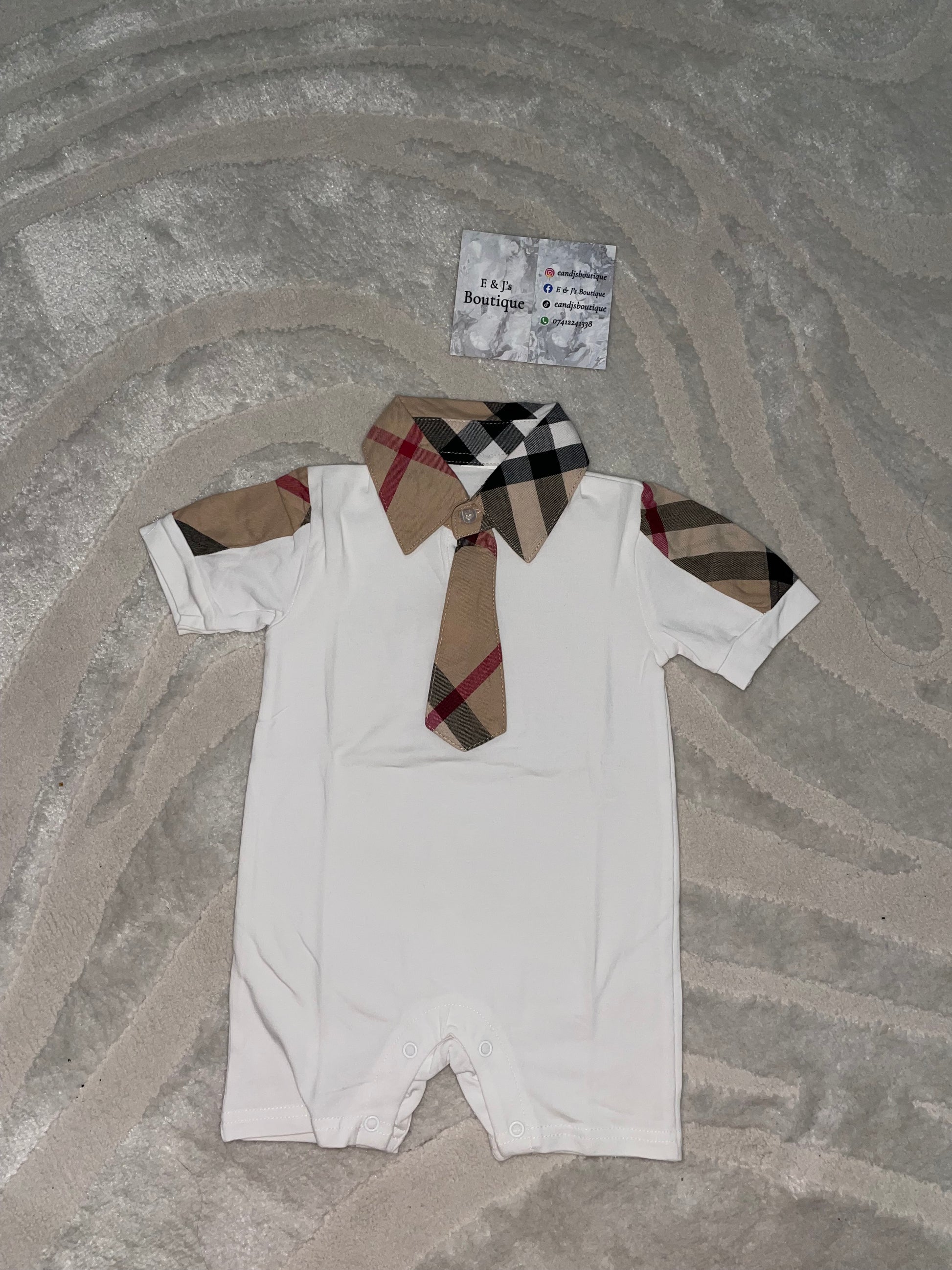 Burb Smart Polo Romper