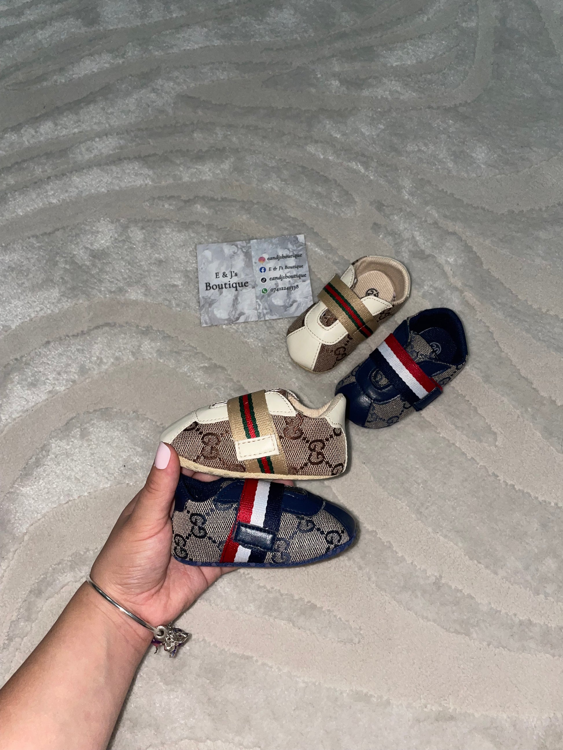 Baby Gucci Pram Shoes