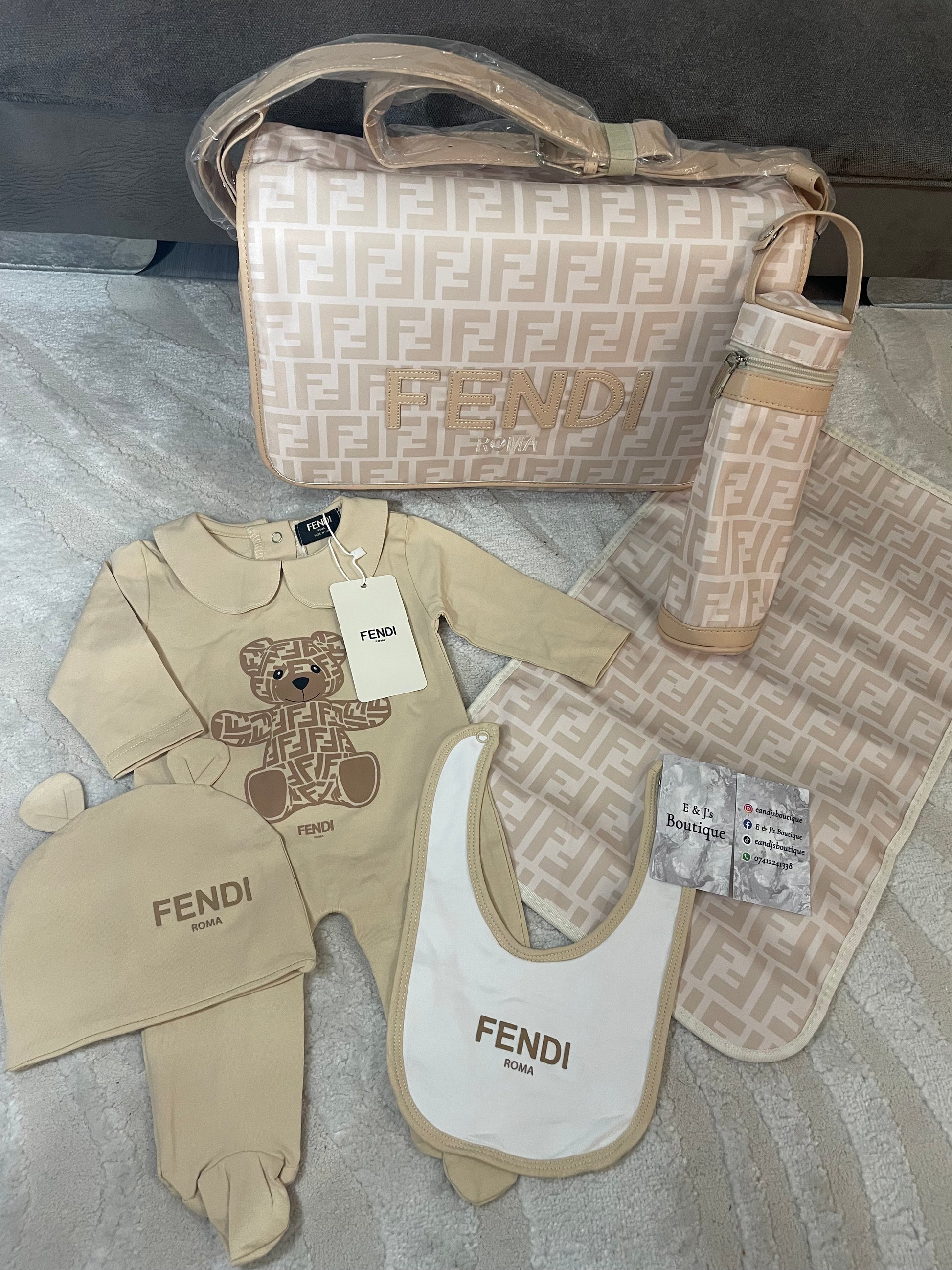 Fendi Changing Bag & Outfit Set
