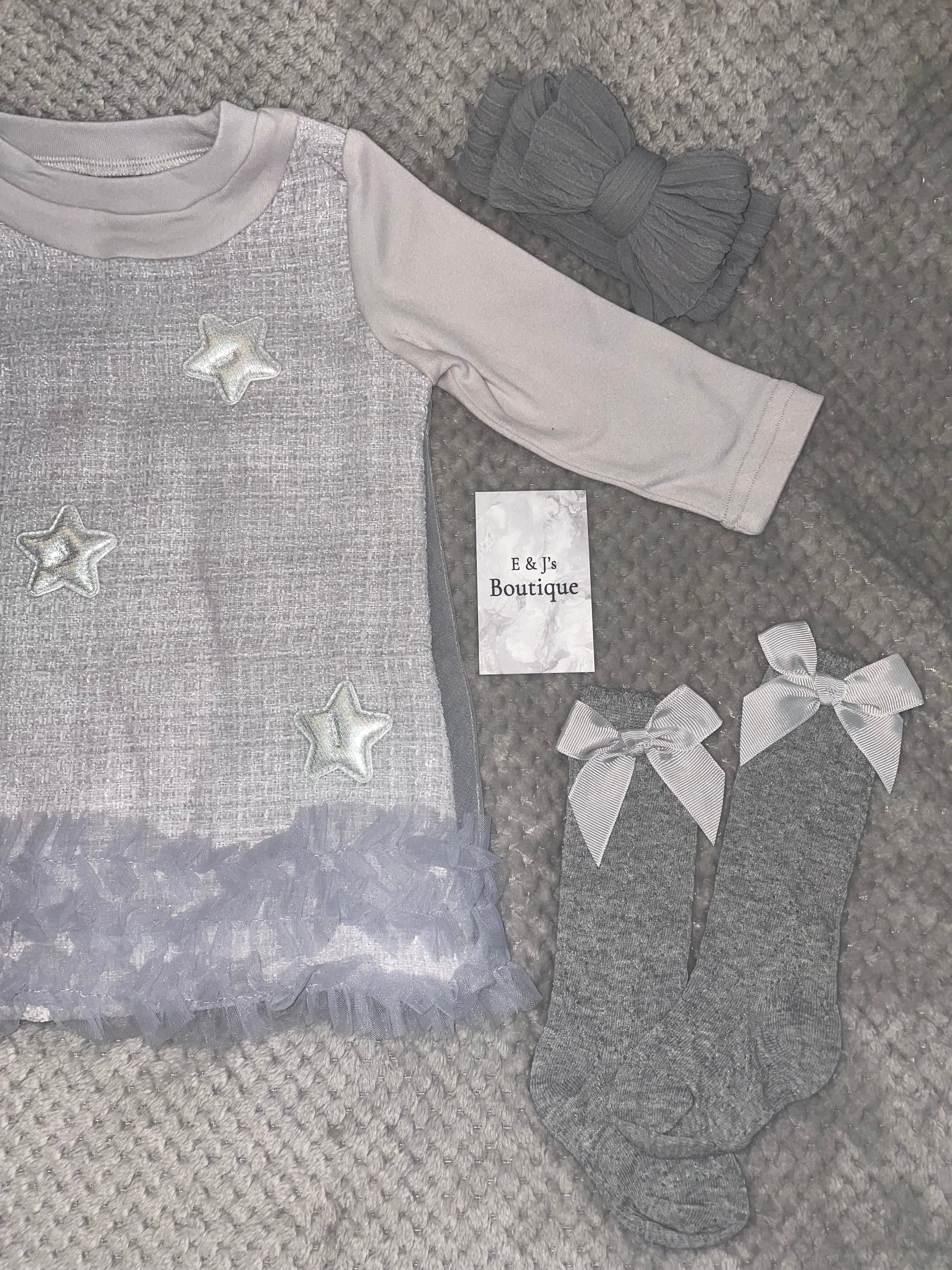 Girls Star Dress 3pc Sets