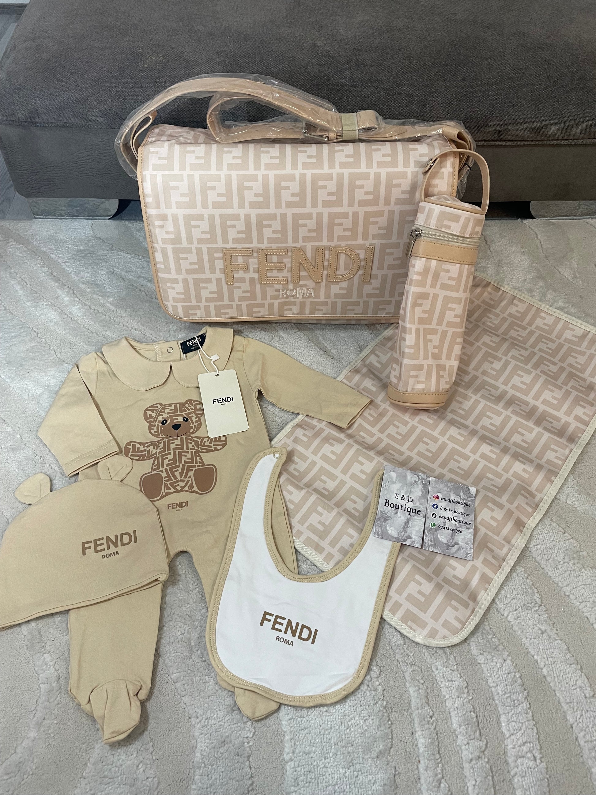 Fendi Changing Bag & Outfit Set