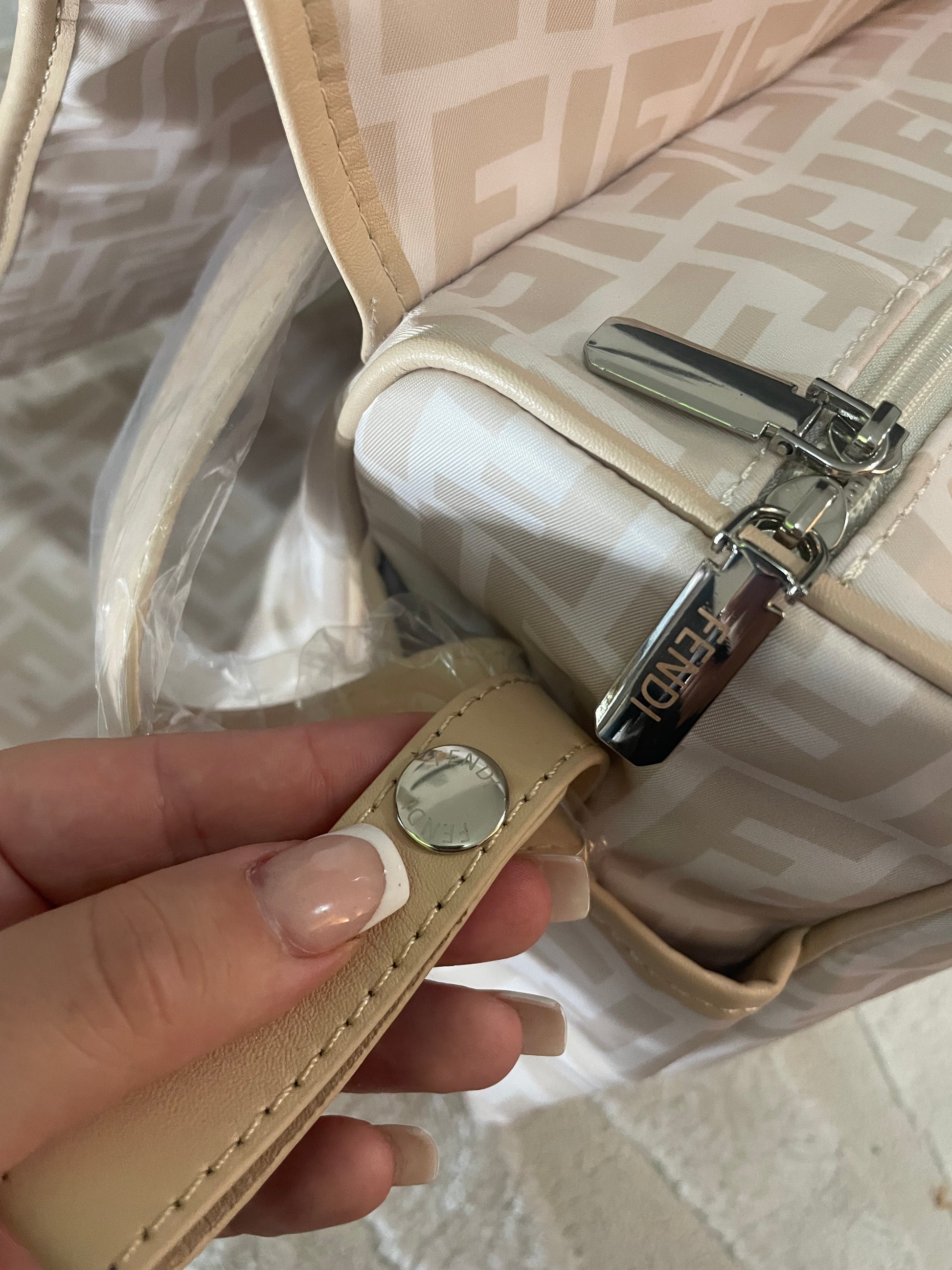 Fendi Cream Changing Bag
