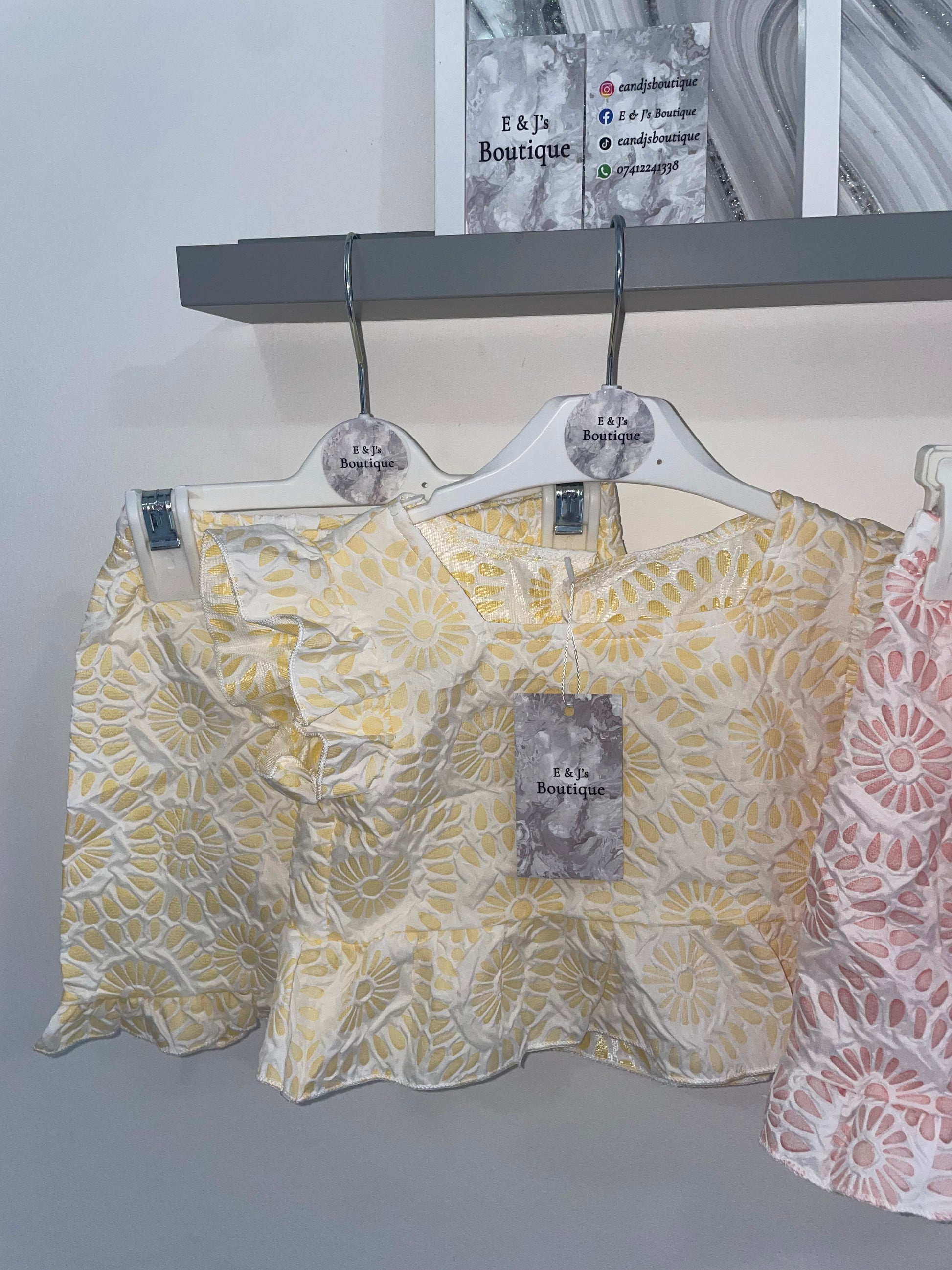 Flower Frill Co Ords