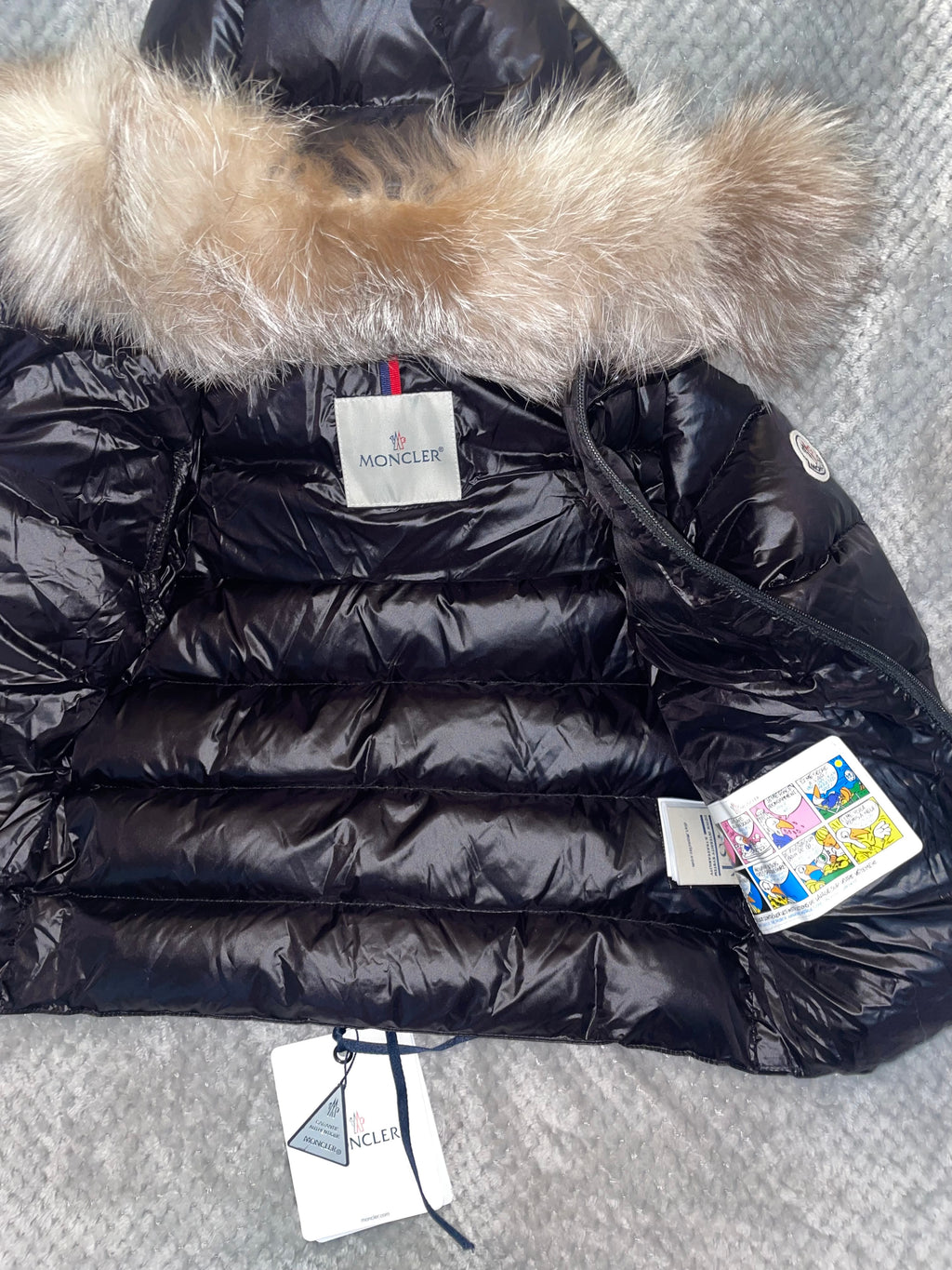Moncler Fur Hooded Coat