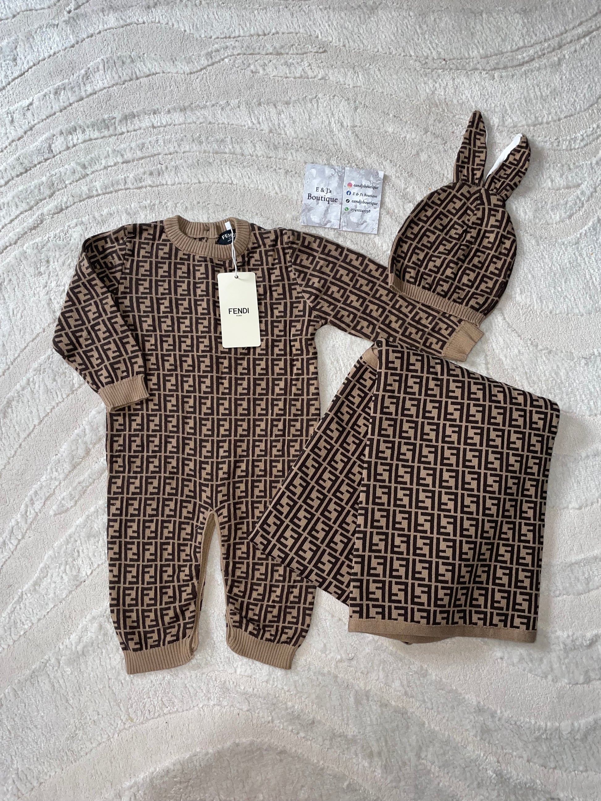 Fendi Knitted 3pc Set