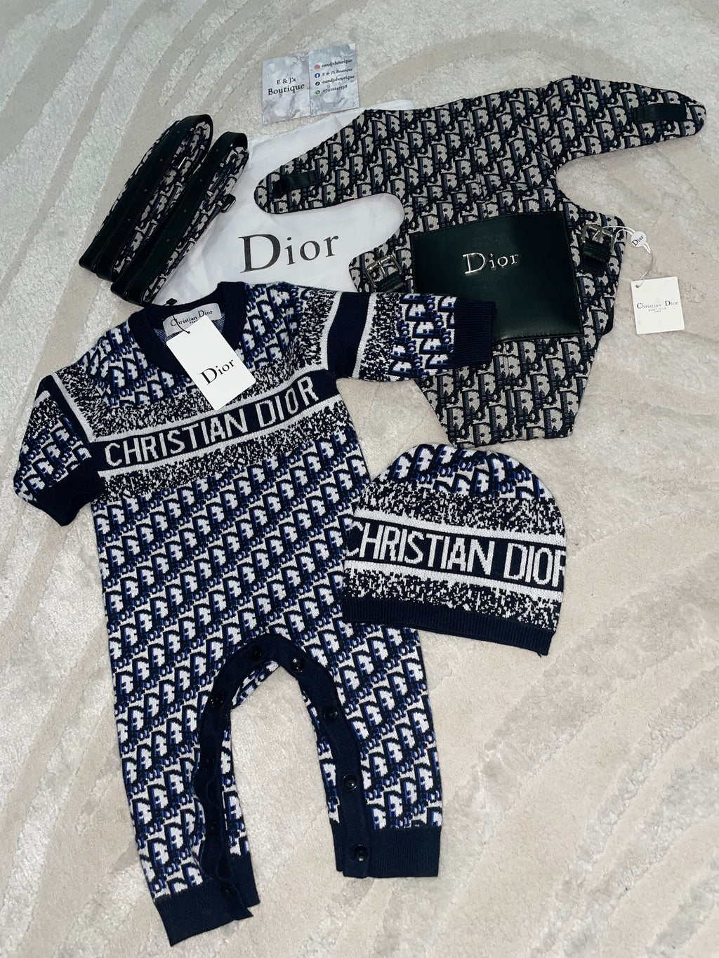 Christian Dior Baby Carrier Set