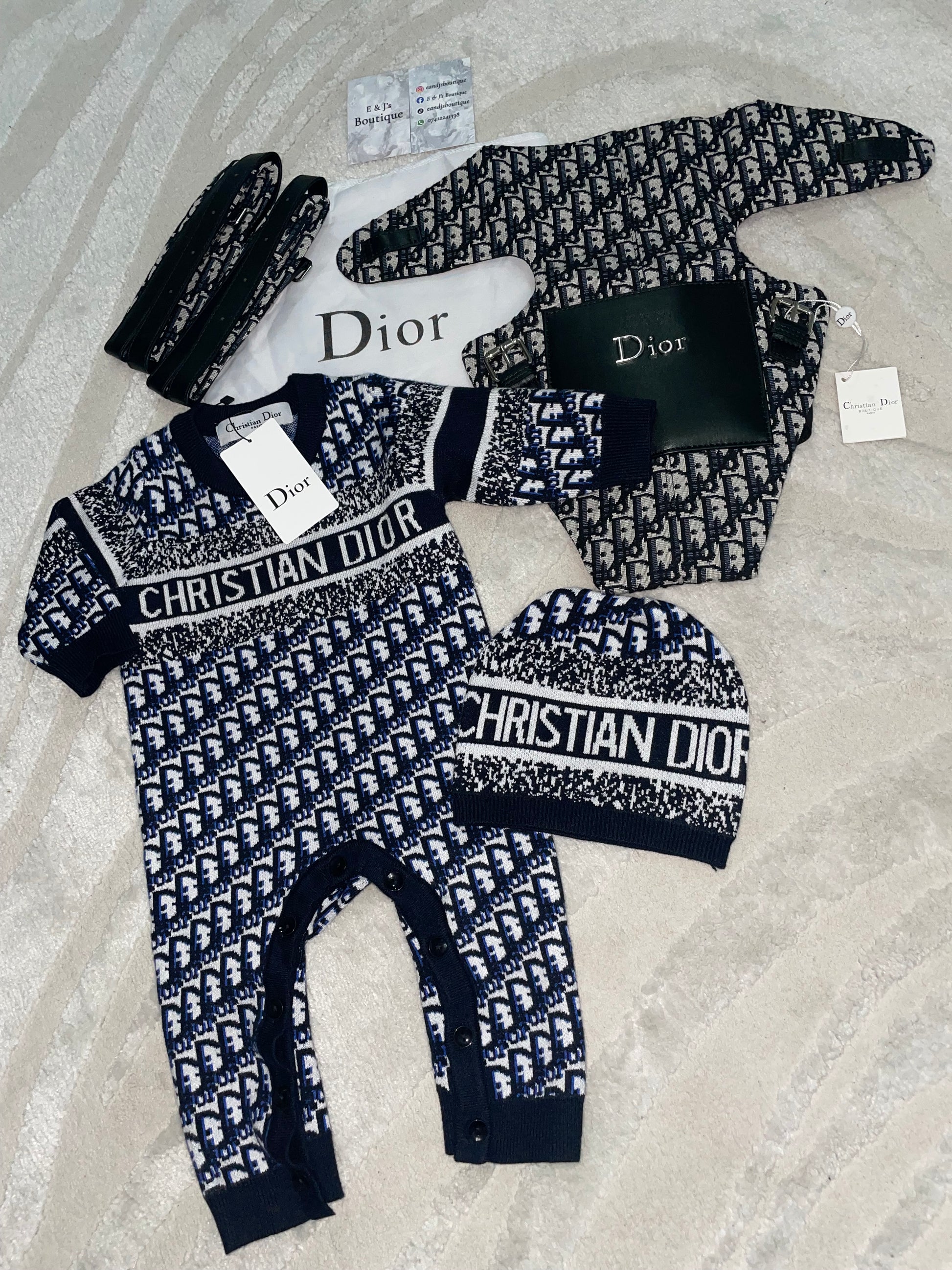 Christian Dior Baby Carrier Set