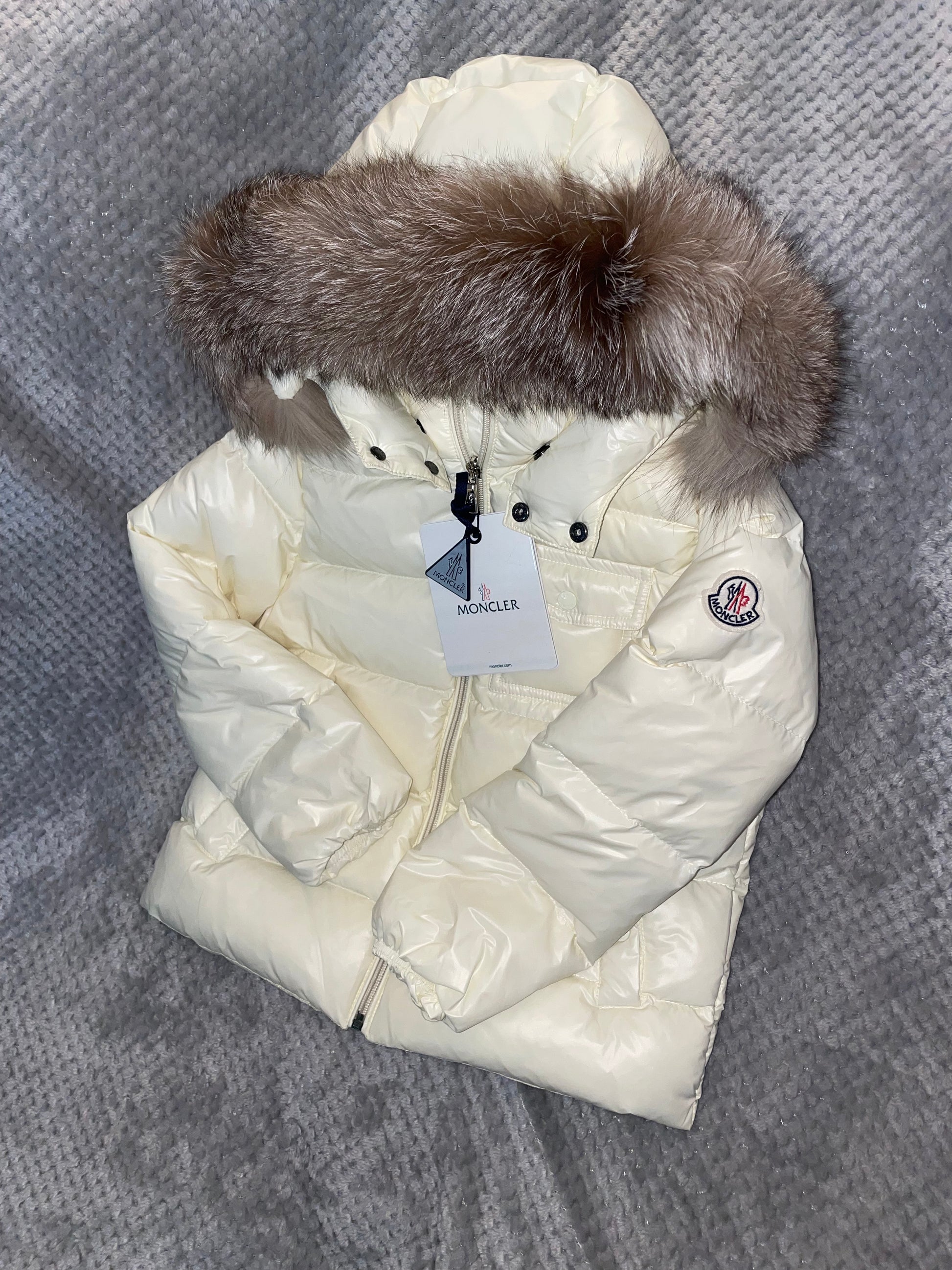 Moncler Fur Hooded Coat