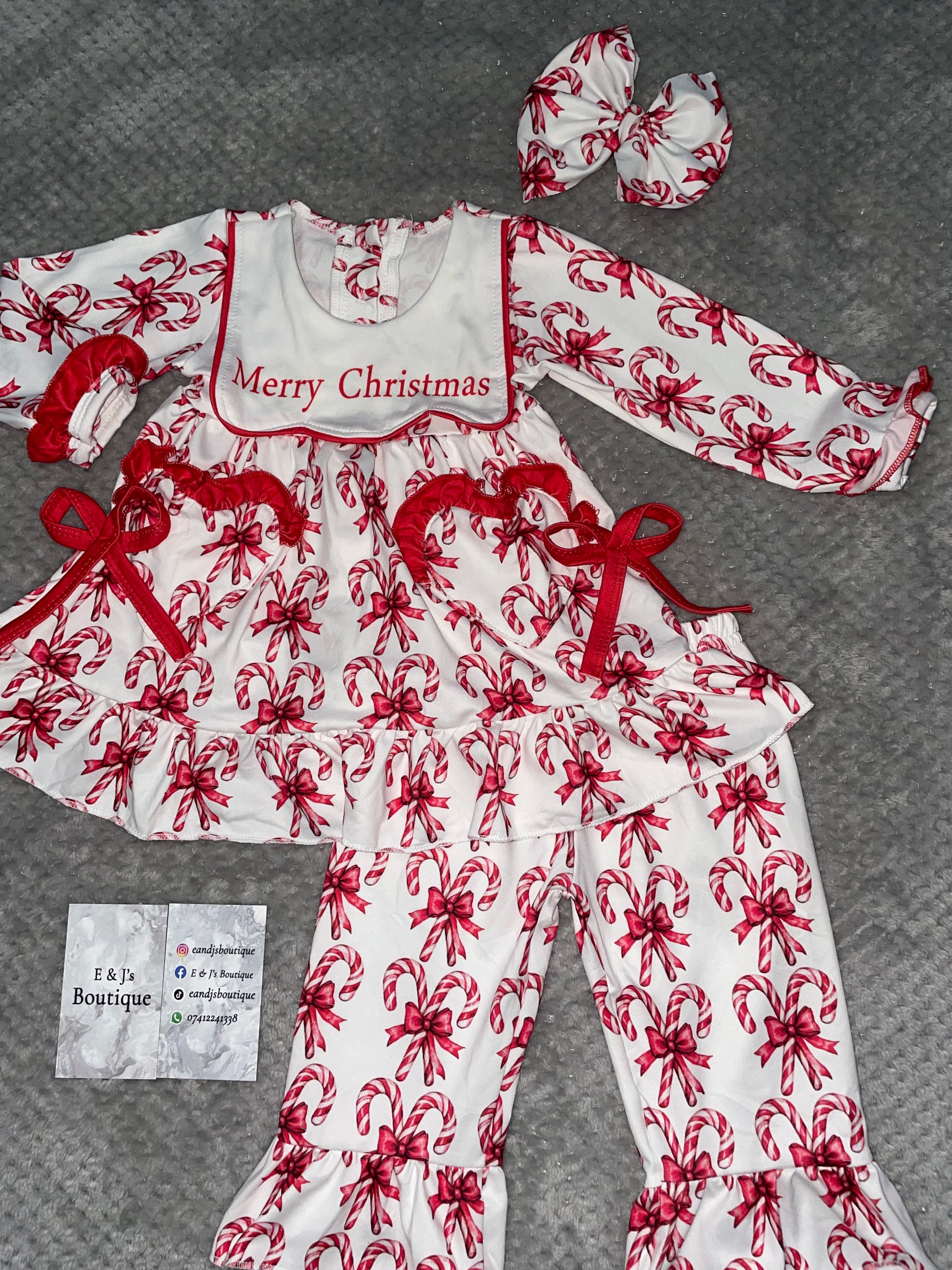 Christmas PJ’s Candy Canes