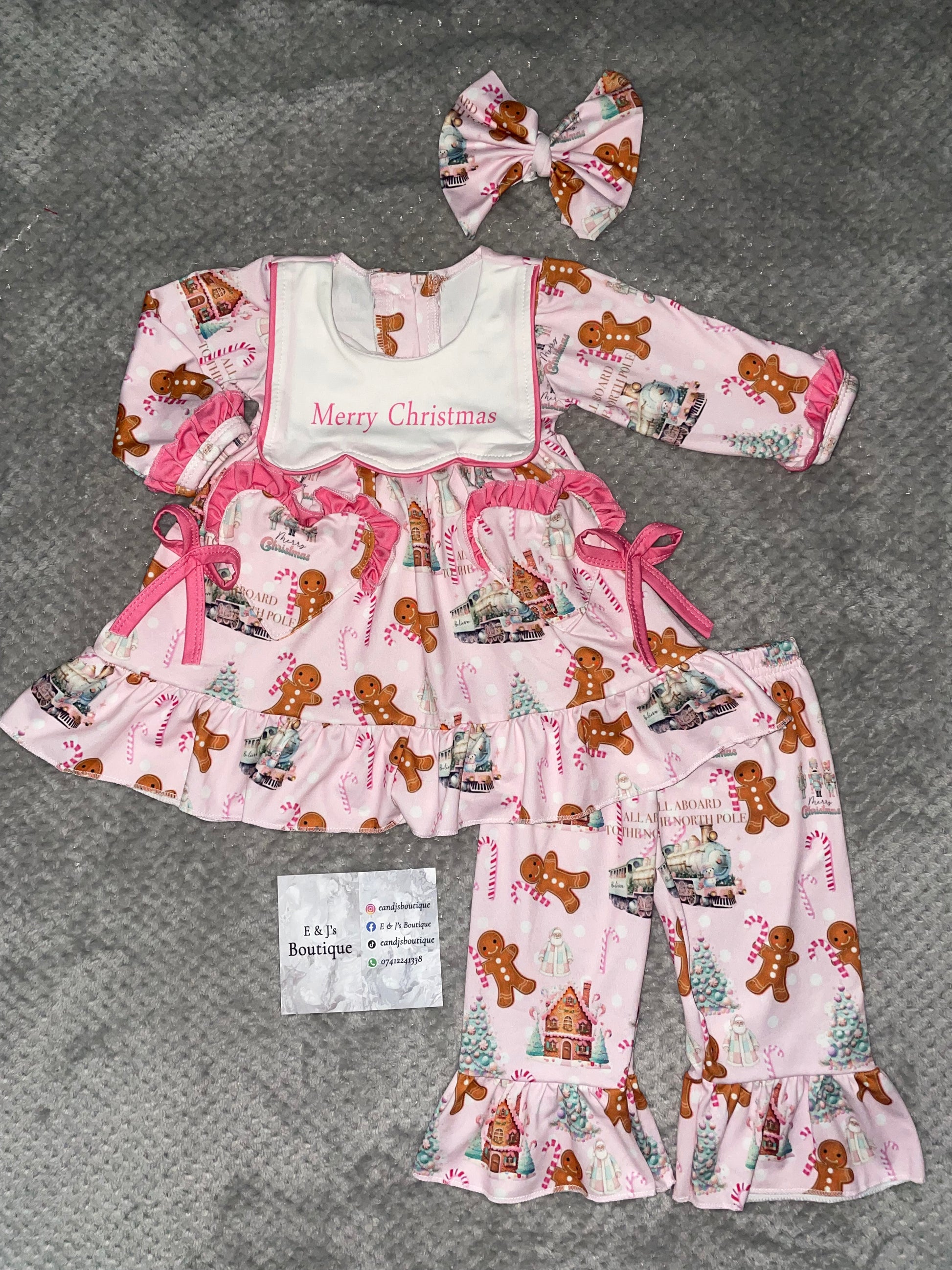 Christmas PJ’s All Aboard The North Pole