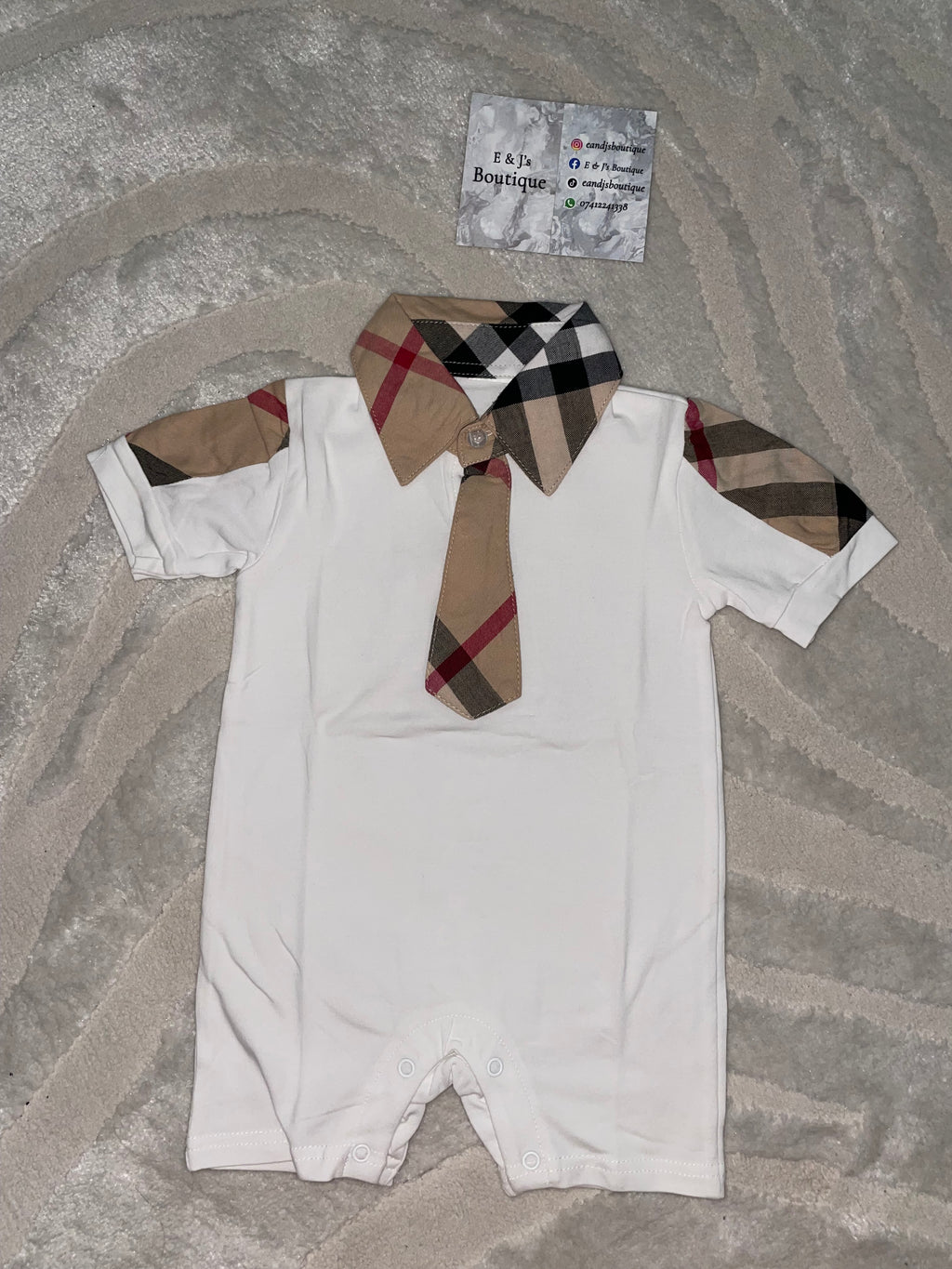 Burb Smart Polo Romper
