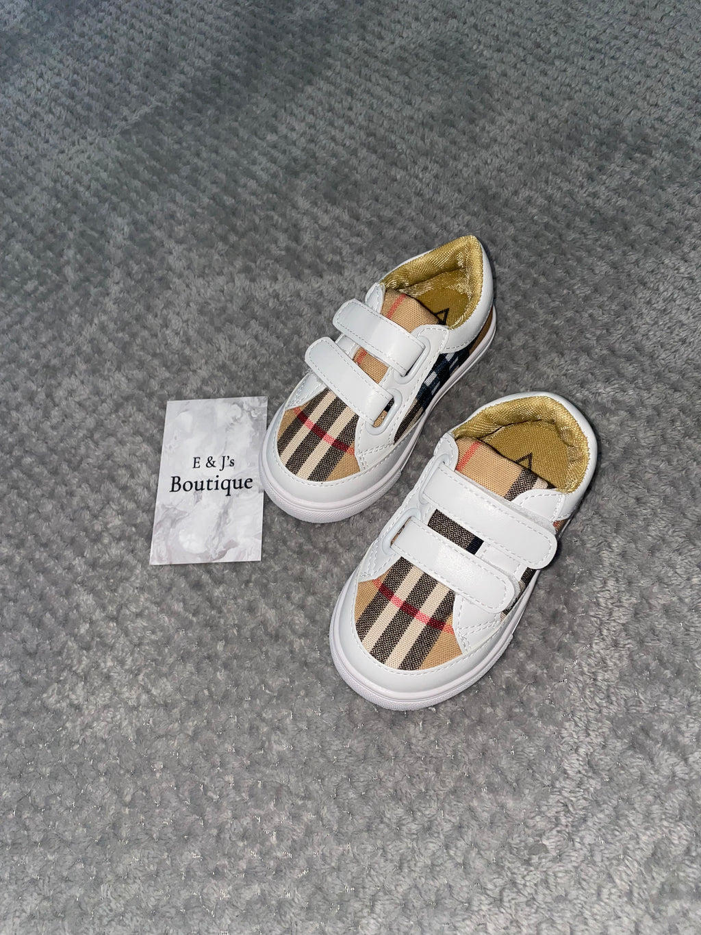 Burberry Inspired Sneakers