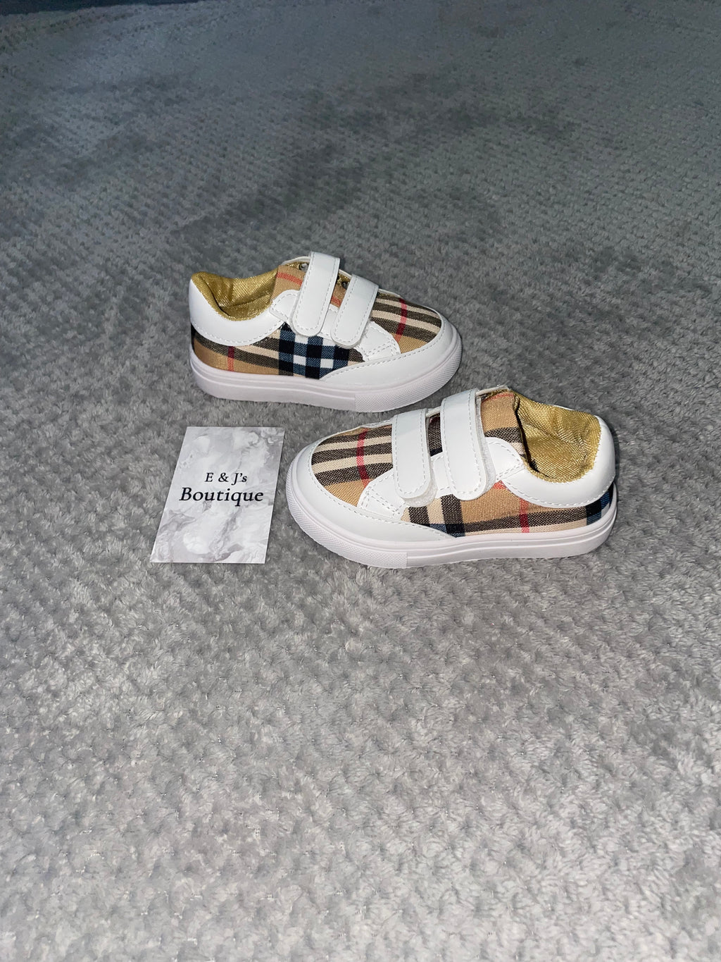 Burberry Inspired Sneakers