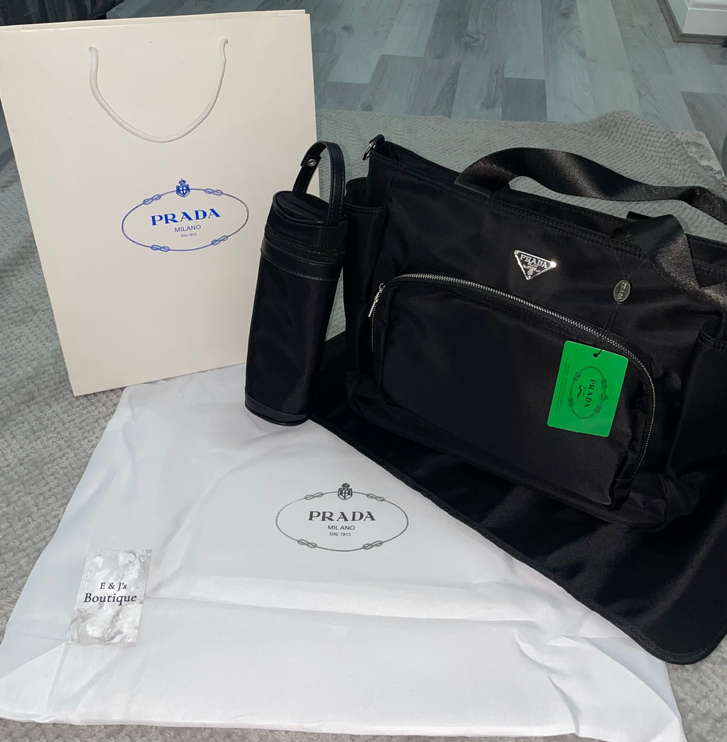 Prada Changing Bag + Gift Bag Set