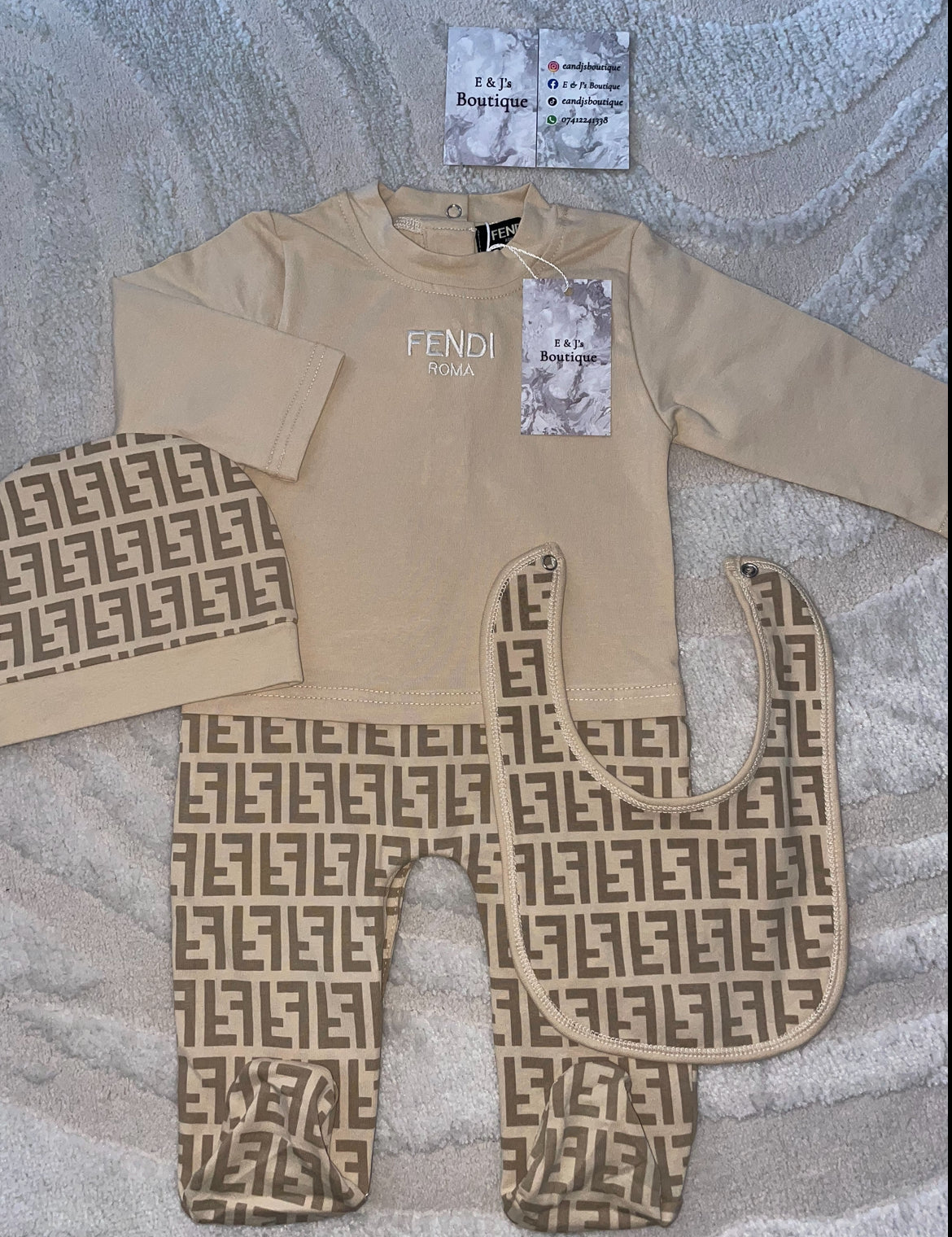 3pc Fendi Print Sets
