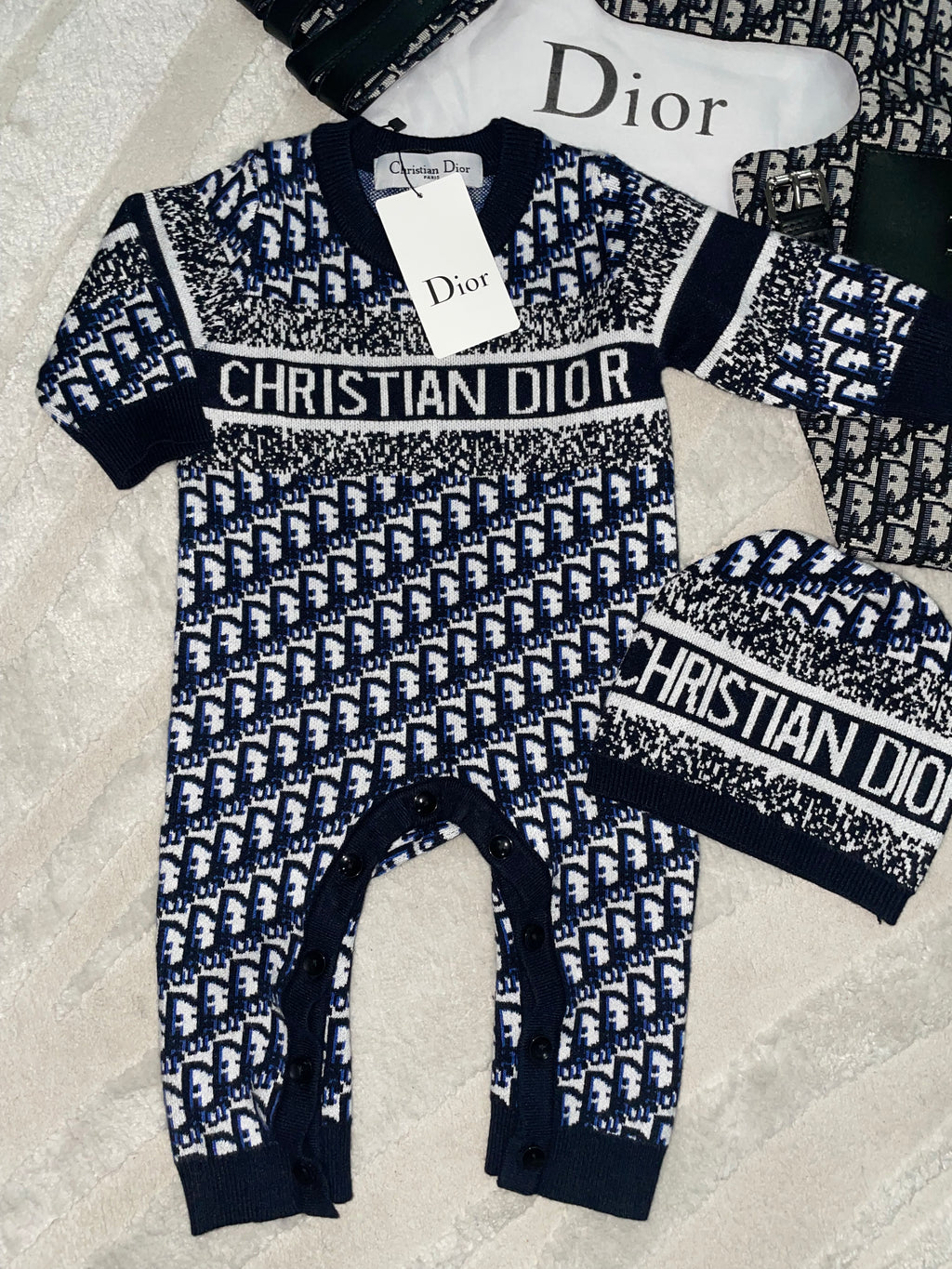 Christian Dior Baby Carrier Set