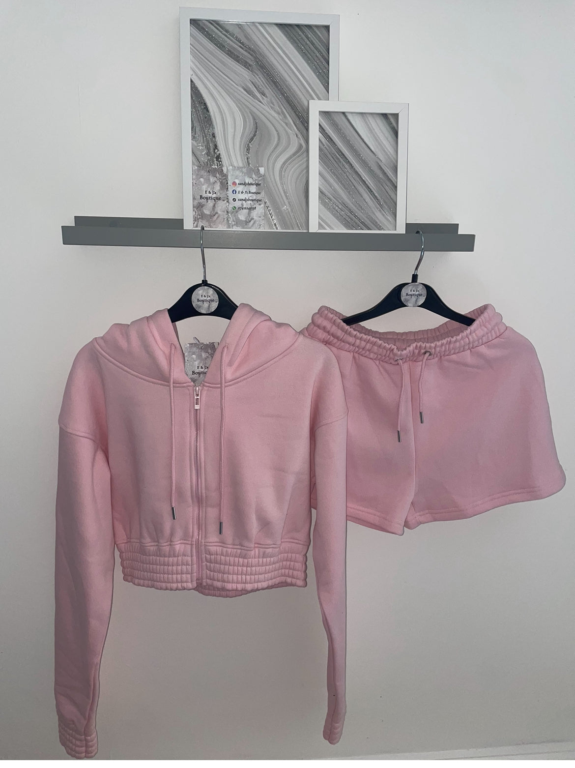 Women’s Hoodie Shorts Set