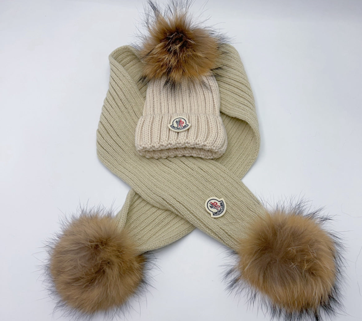 Moncler Hat & Scarf Sets