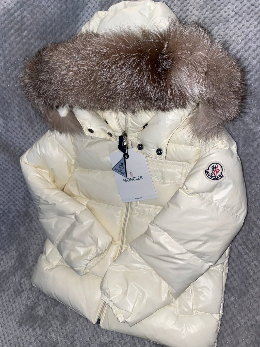 Moncler Fur Hooded Coat