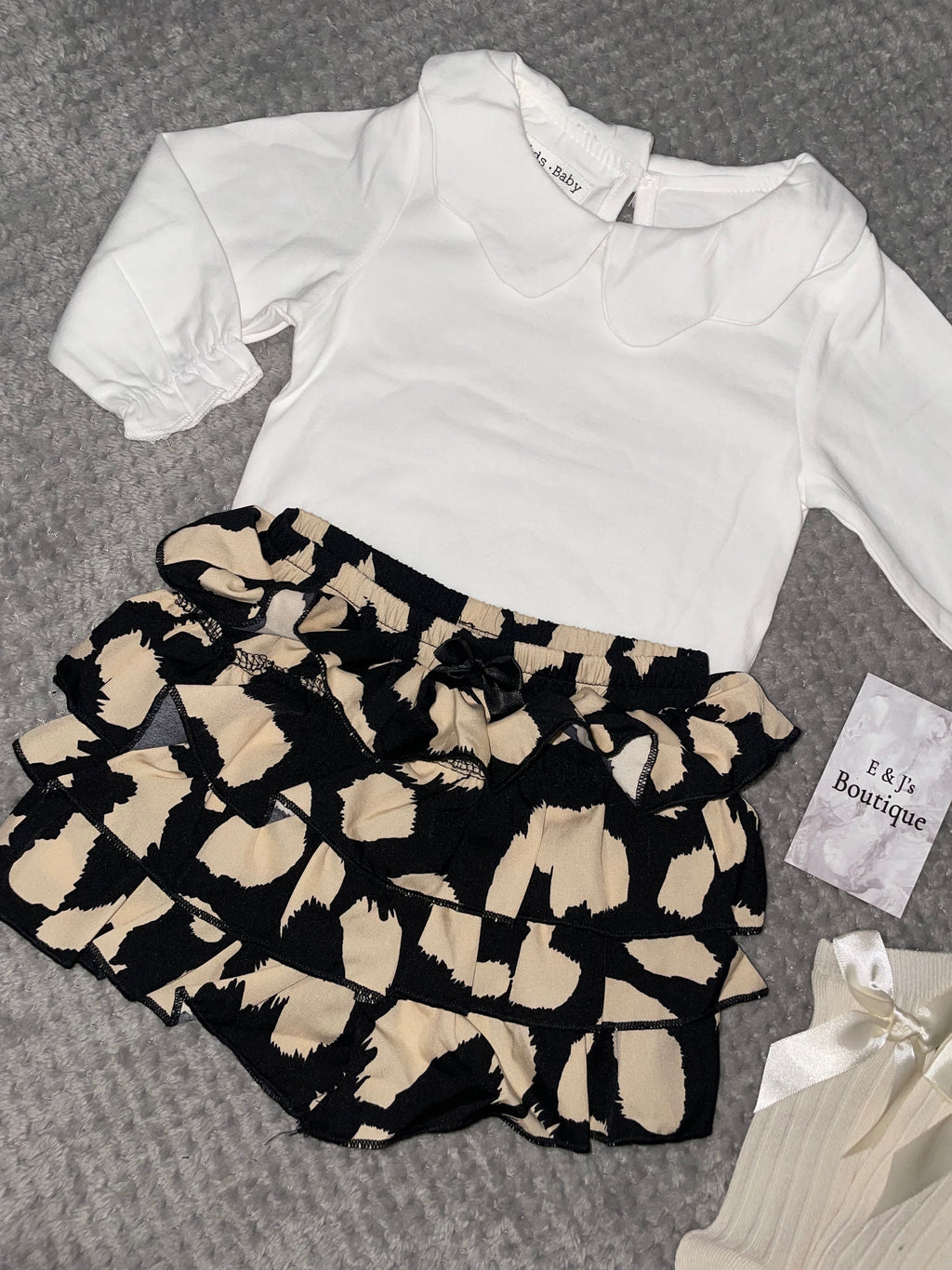Girls Ruffle Shorts Sets