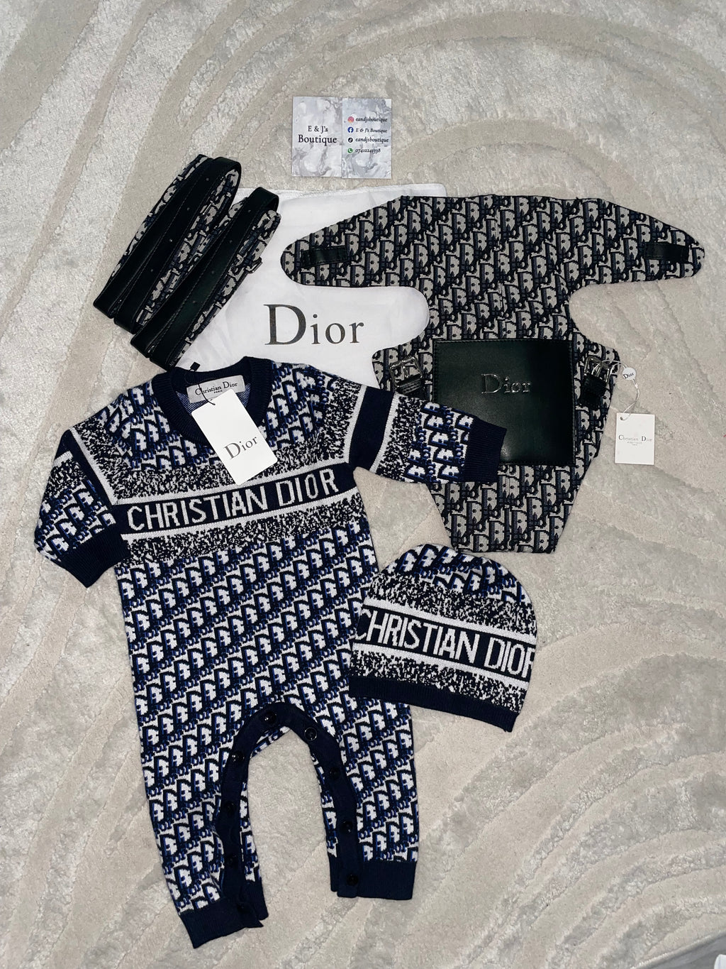 Christian Dior Baby Carrier Set