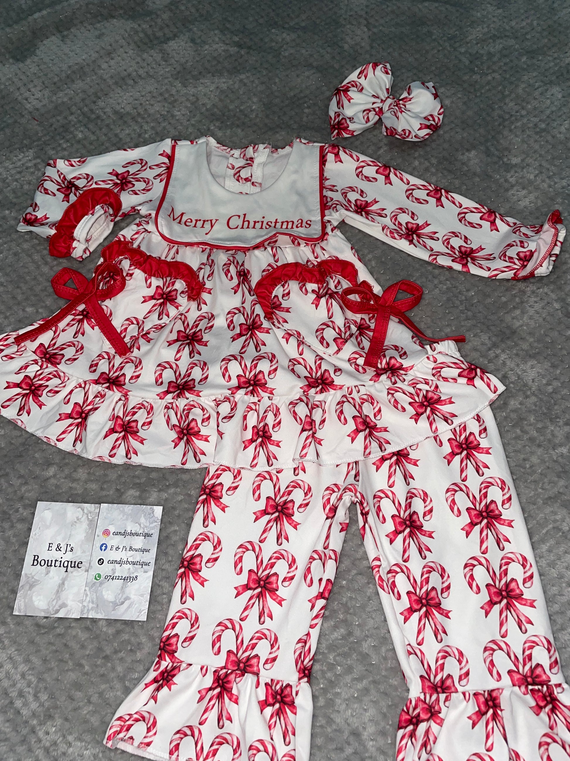 Christmas PJ’s Candy Canes