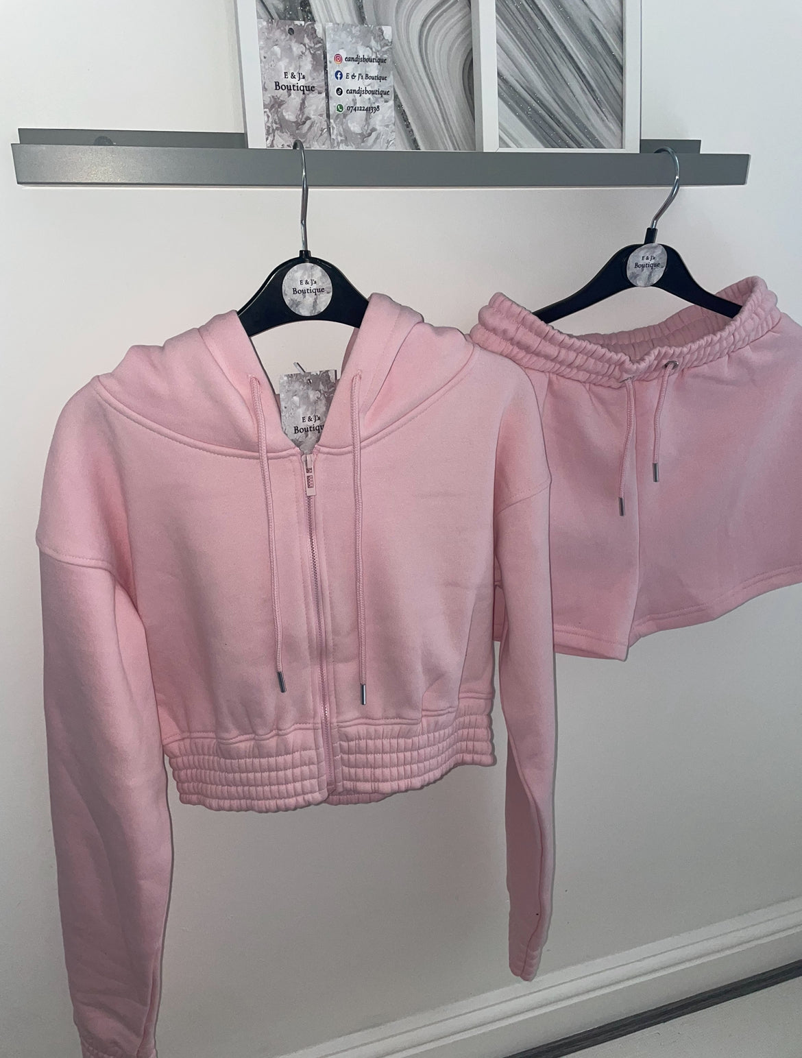Women’s Hoodie Shorts Set