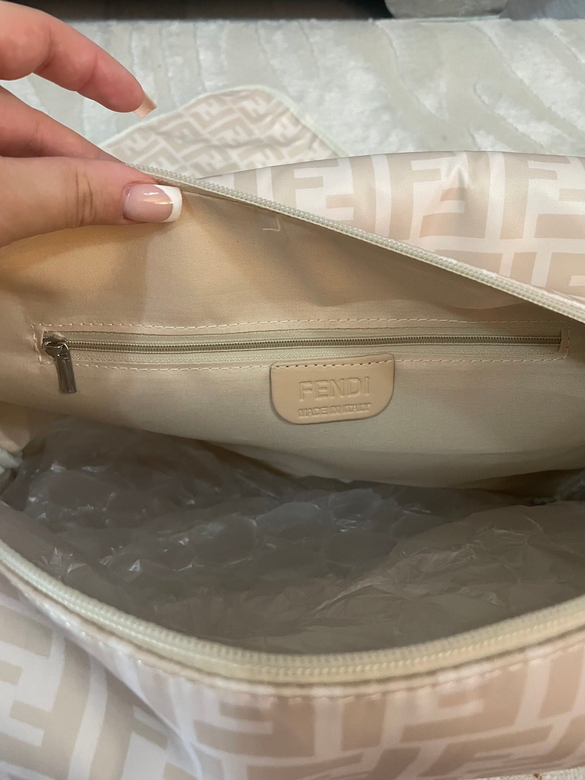 Fendi Cream Changing Bag