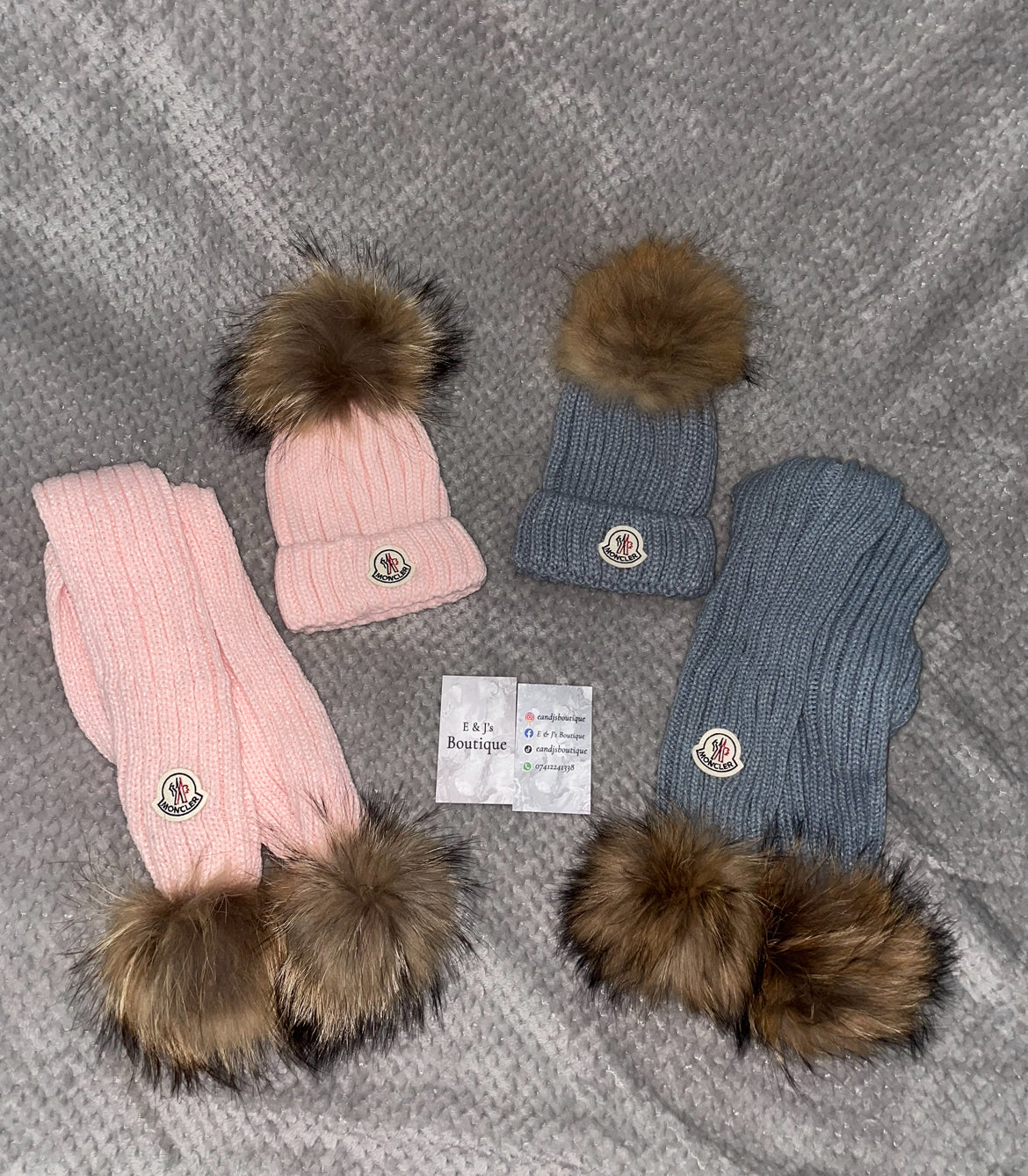 Moncler Hat & Scarf Sets