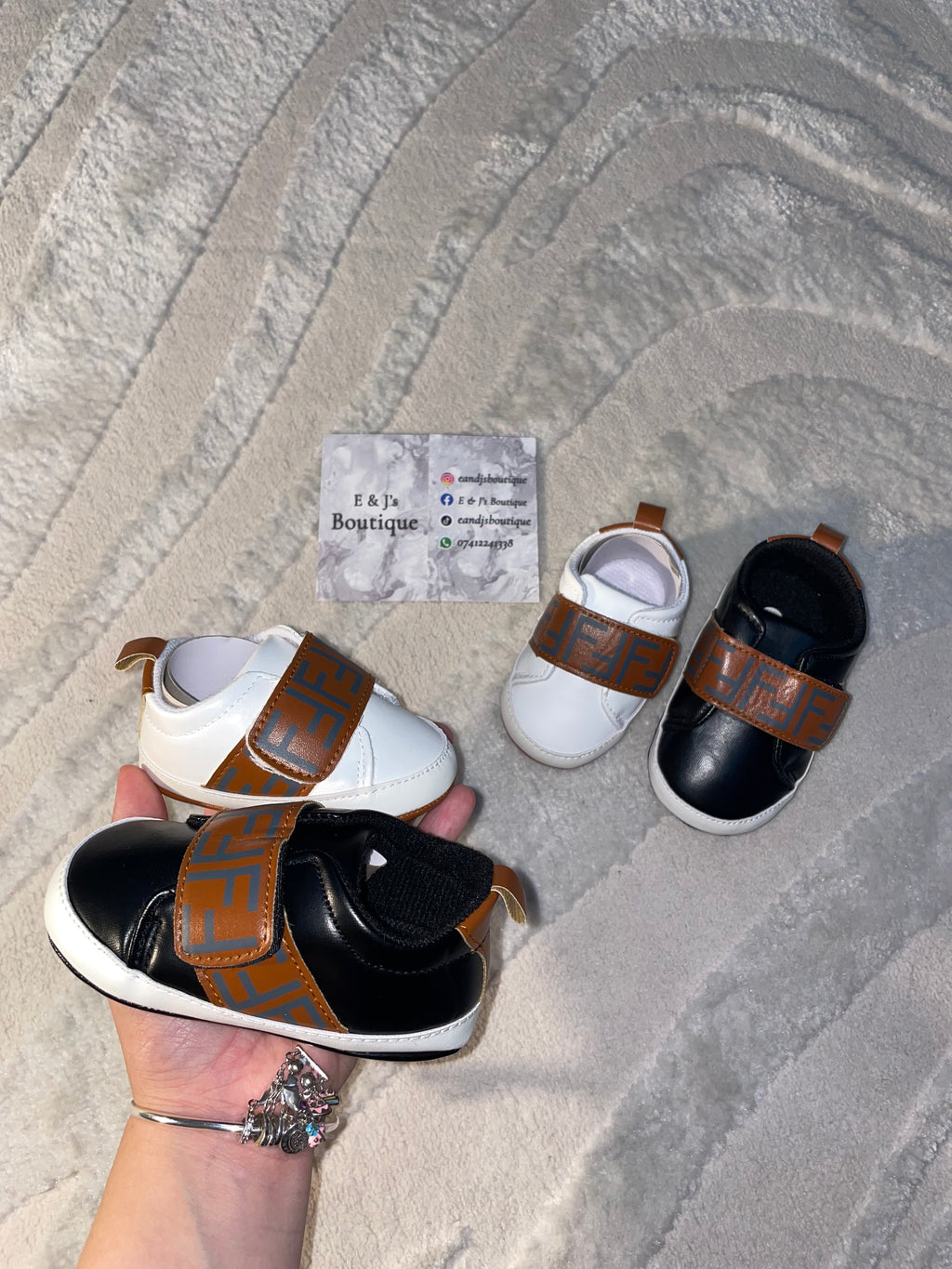 Baby Fendi Pram Shoes
