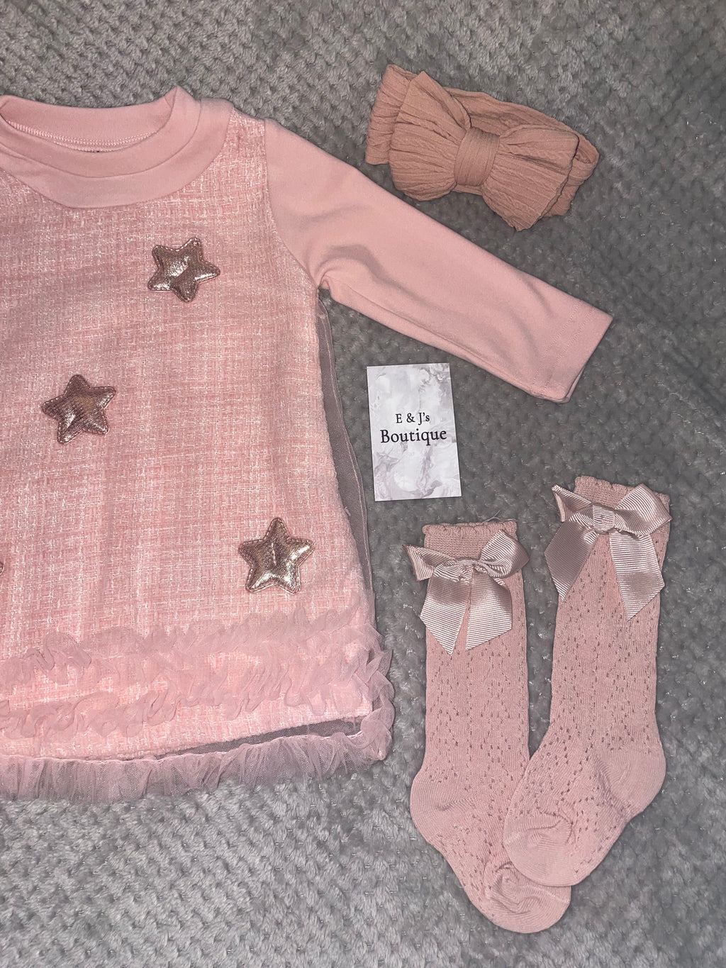 Girls Star Dress 3pc Sets