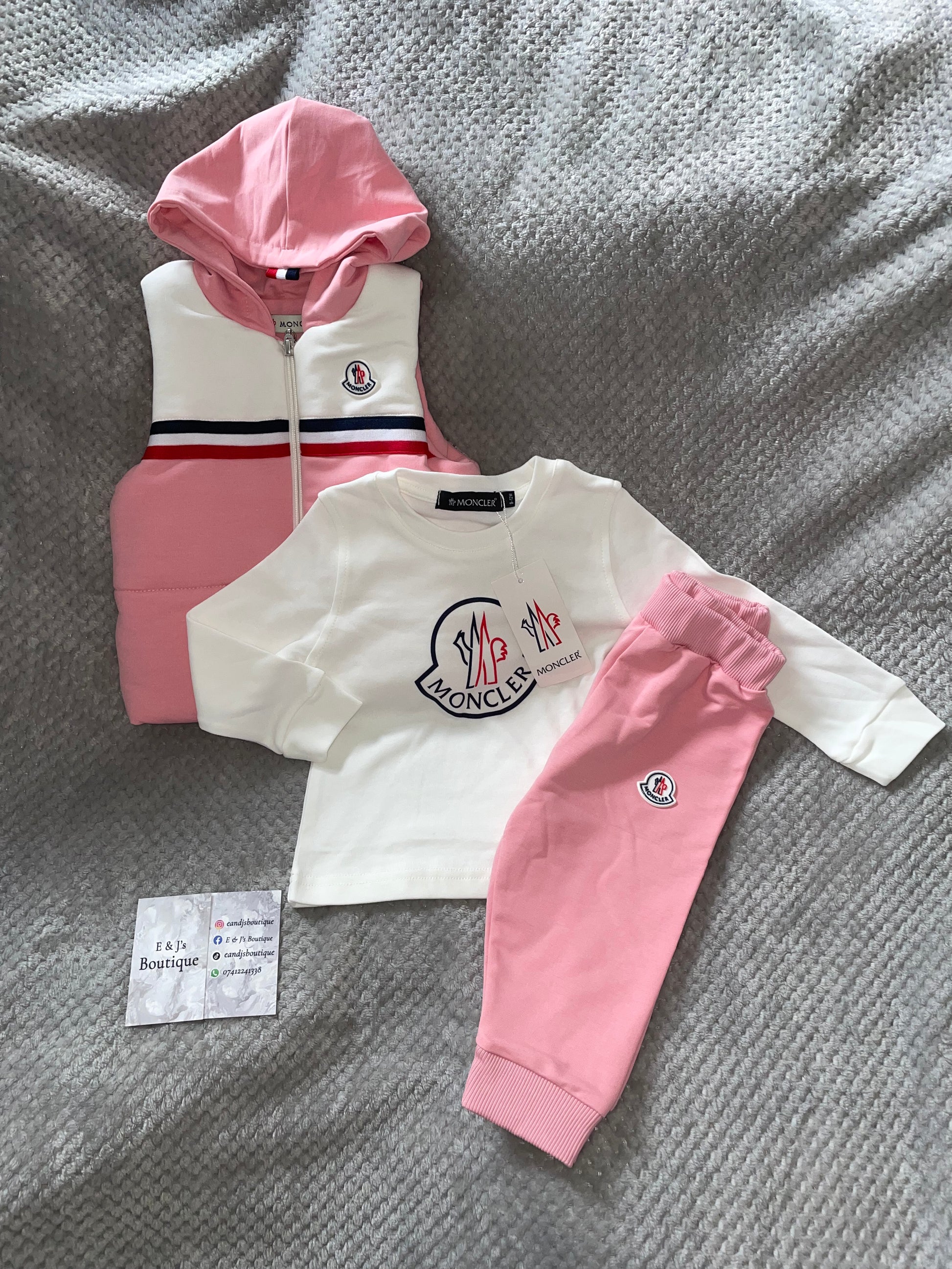 Moncler 3pc Tracksuits