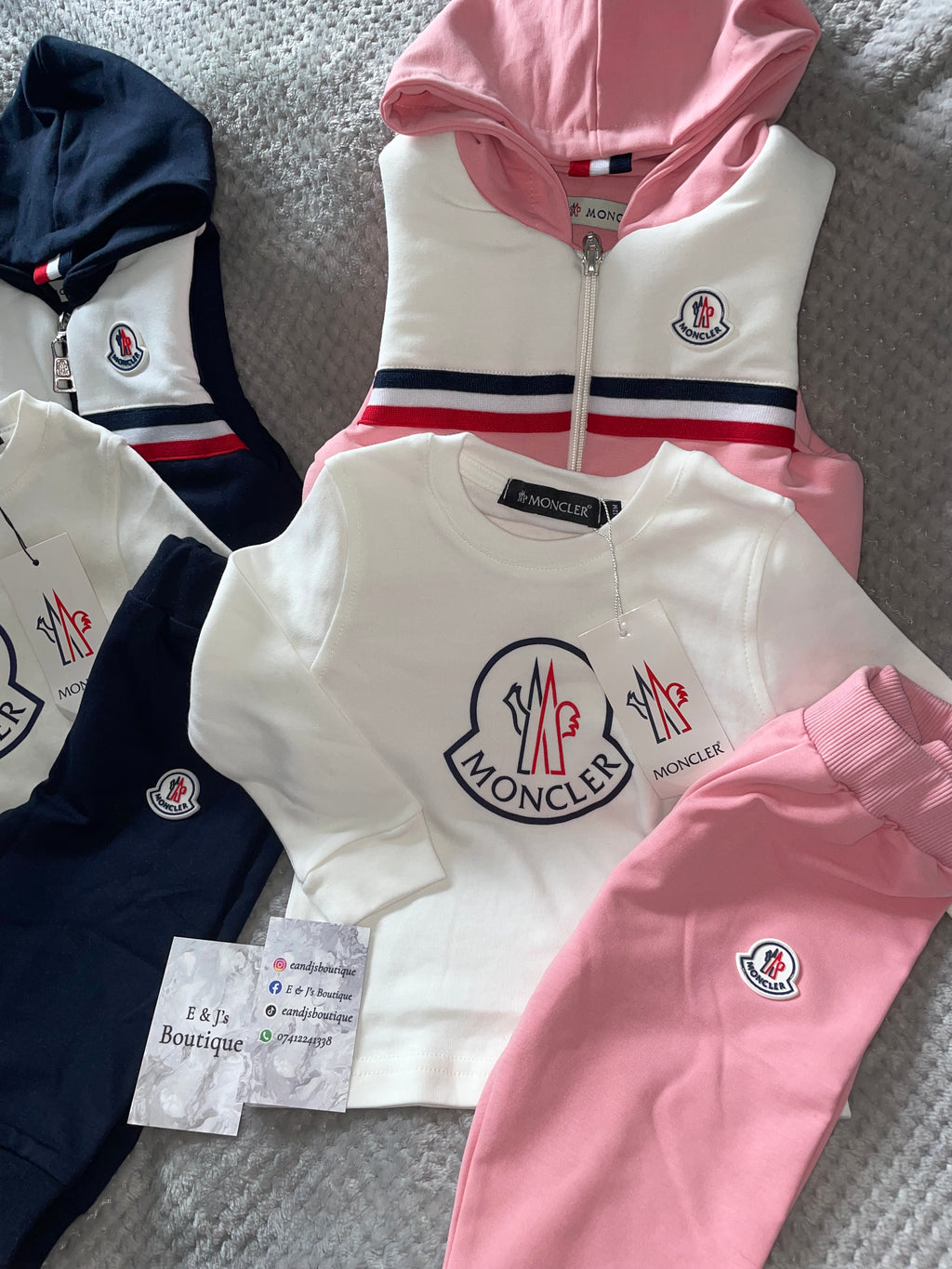 Moncler 3pc Tracksuits