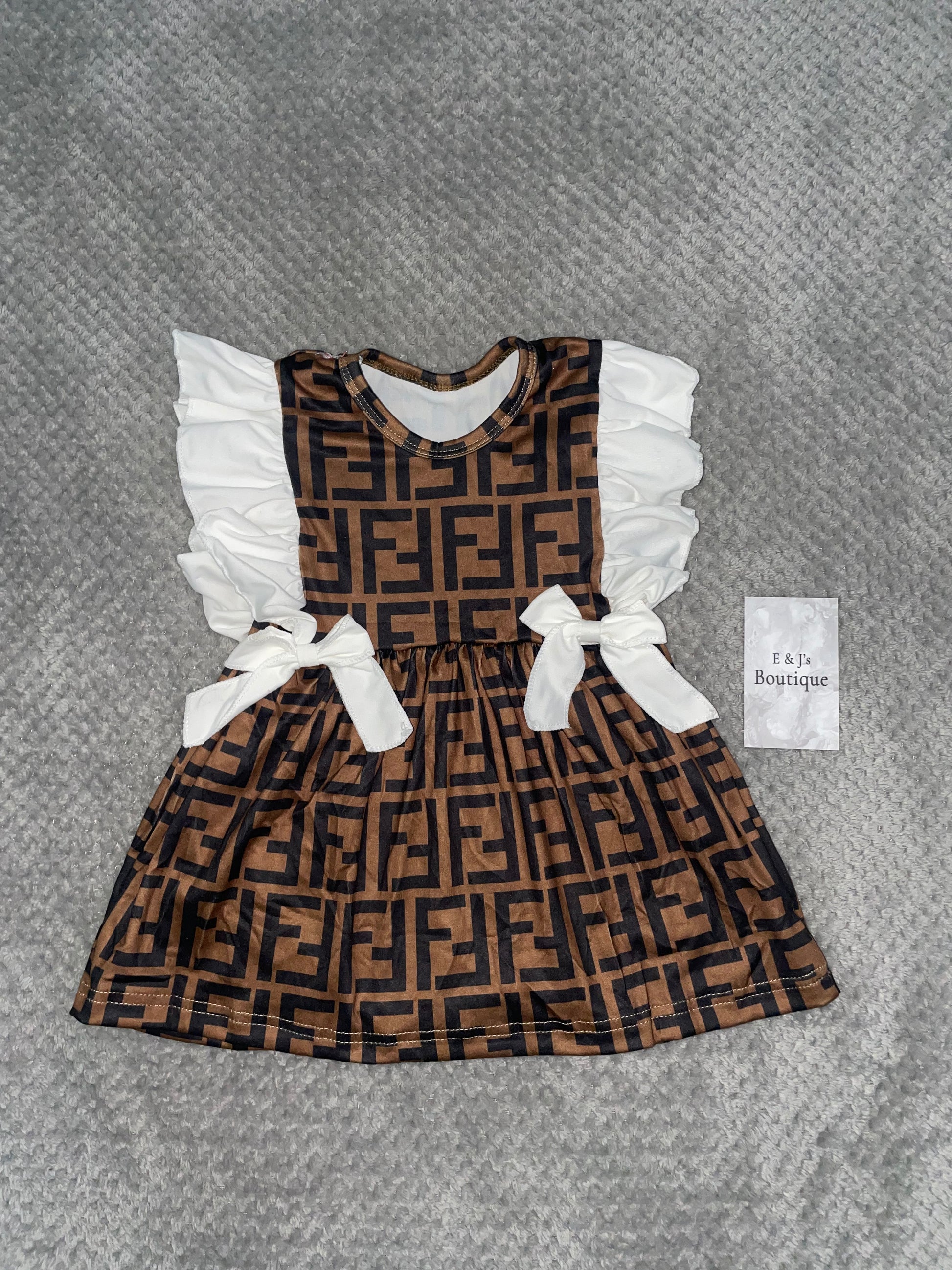 Girls FF Inspired Dress & Bloomers