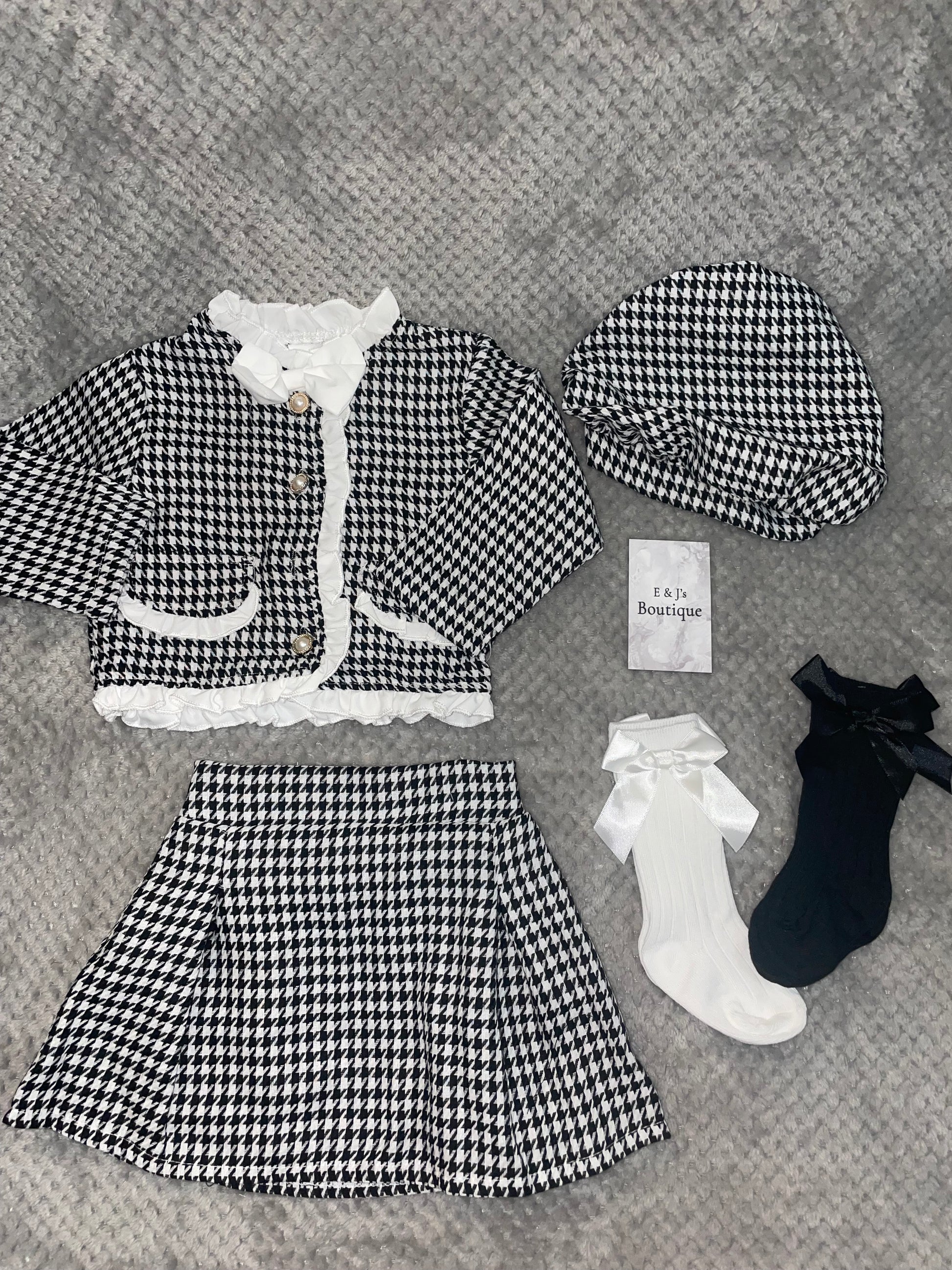 Girls Houndstooth 5pc Set