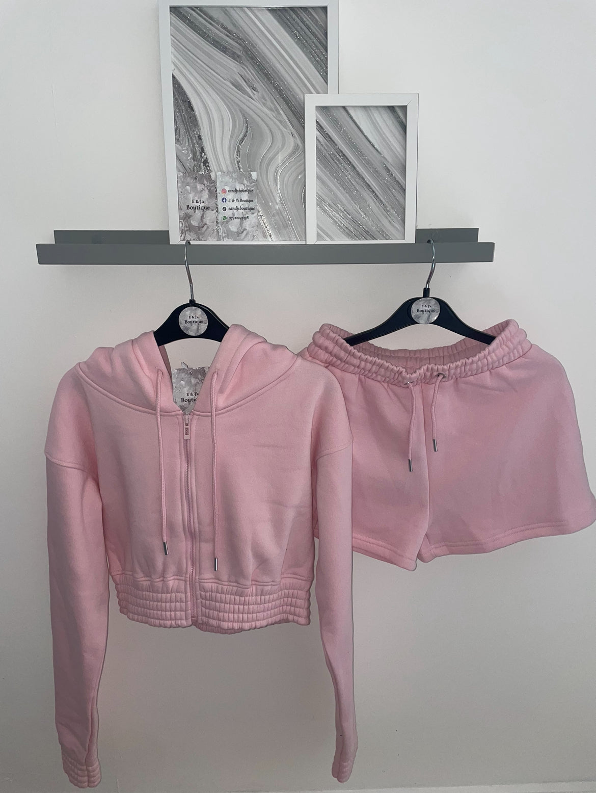 Women’s Hoodie Shorts Set
