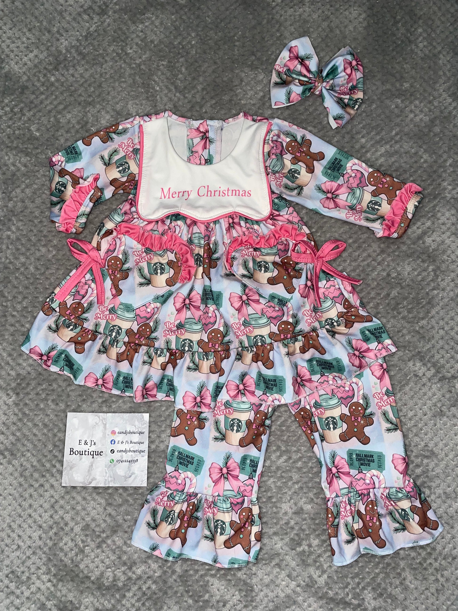 Christmas PJ’s Starbucks & Gingerbread