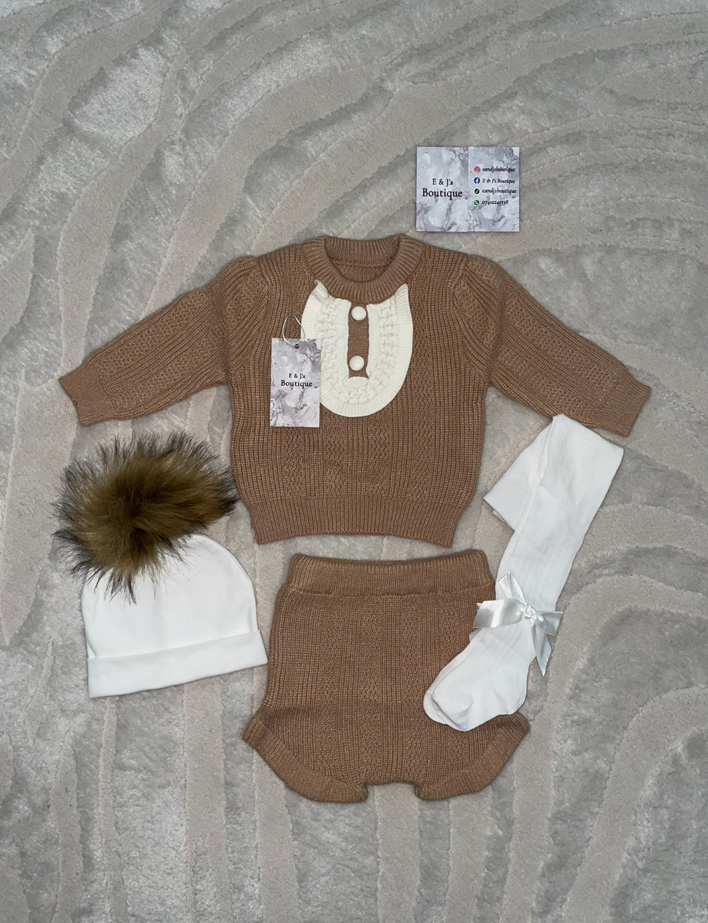 Knitted 4pc Set