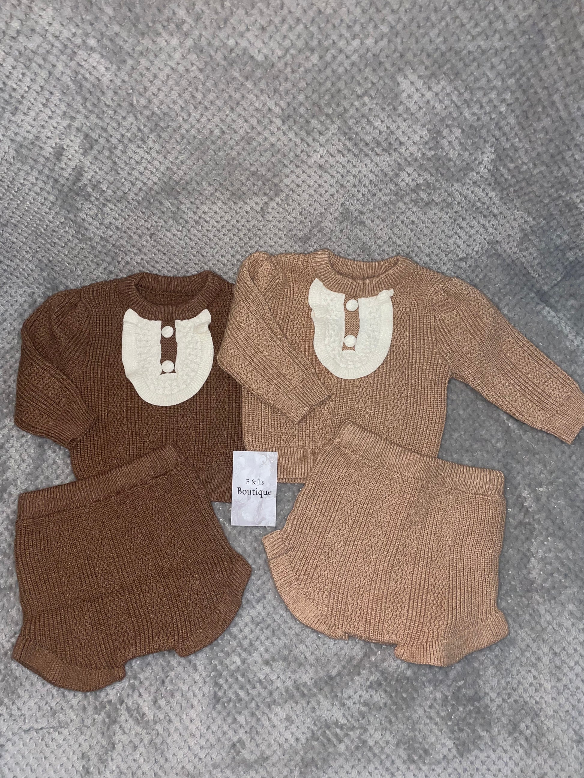 Girls Knitted 2pc Sets