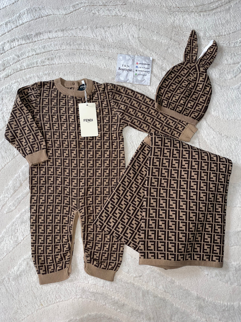 Fendi Knitted 3pc Set