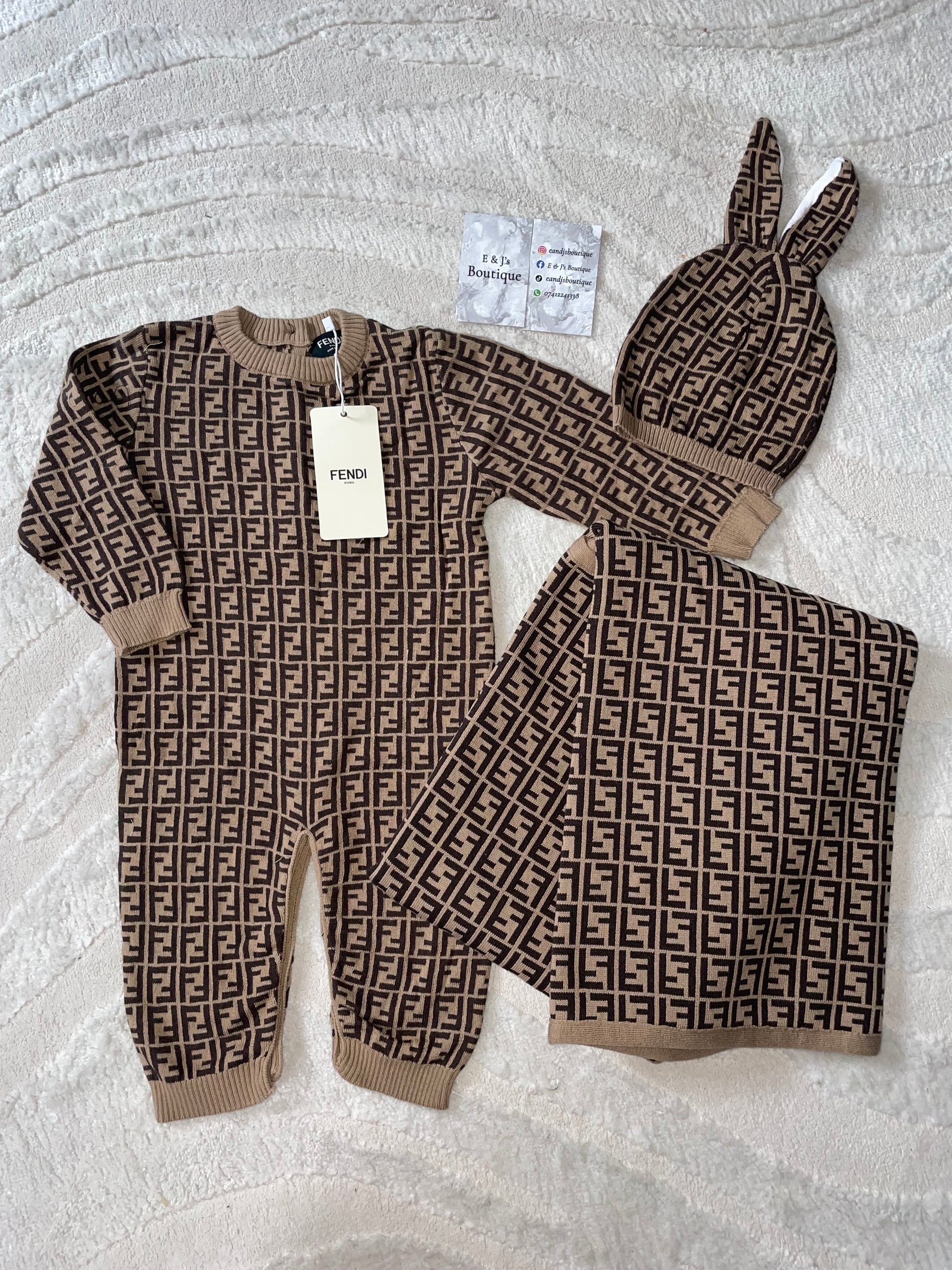 Fendi Knitted 3pc Set