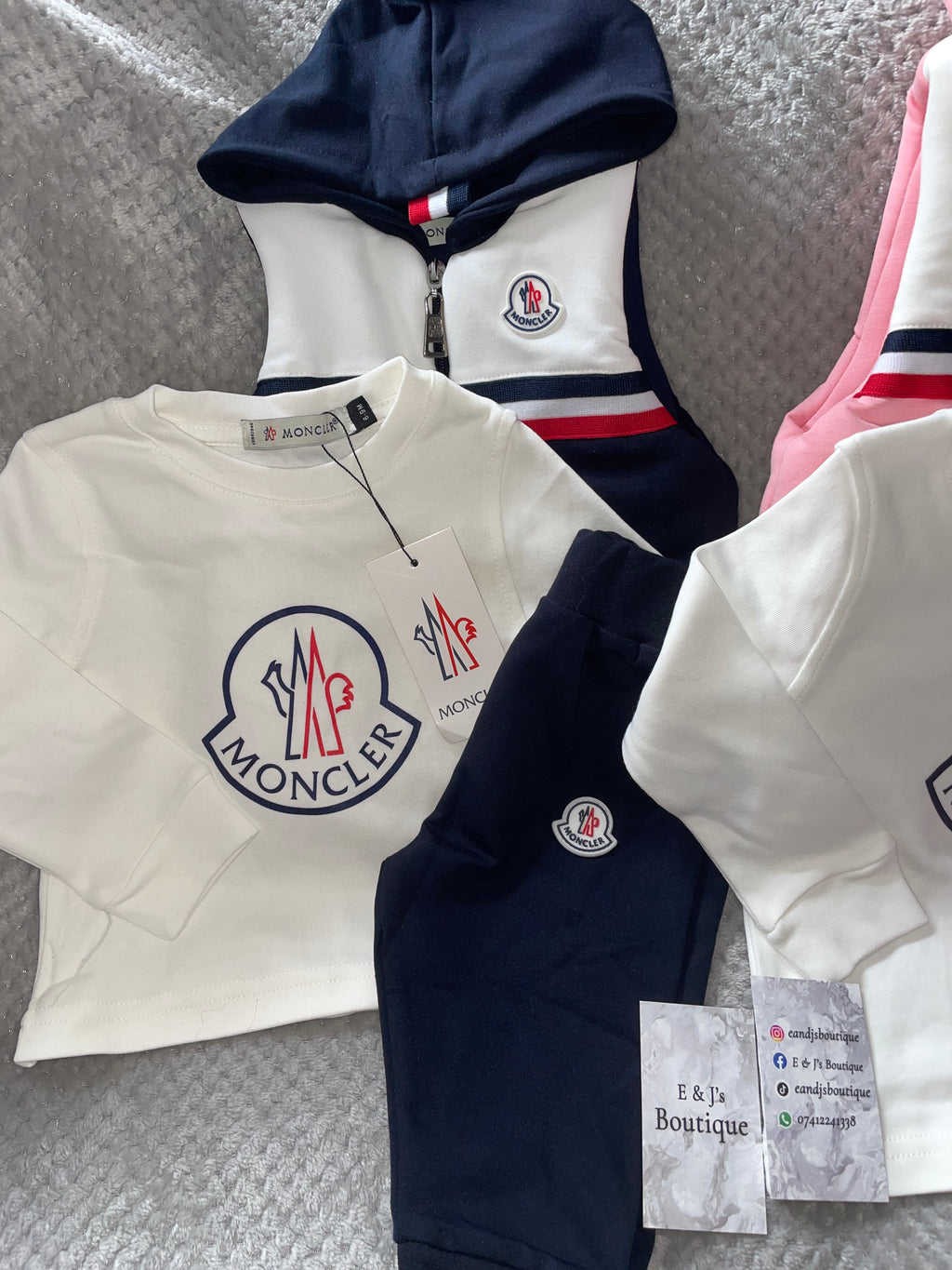 Moncler 3pc Tracksuits