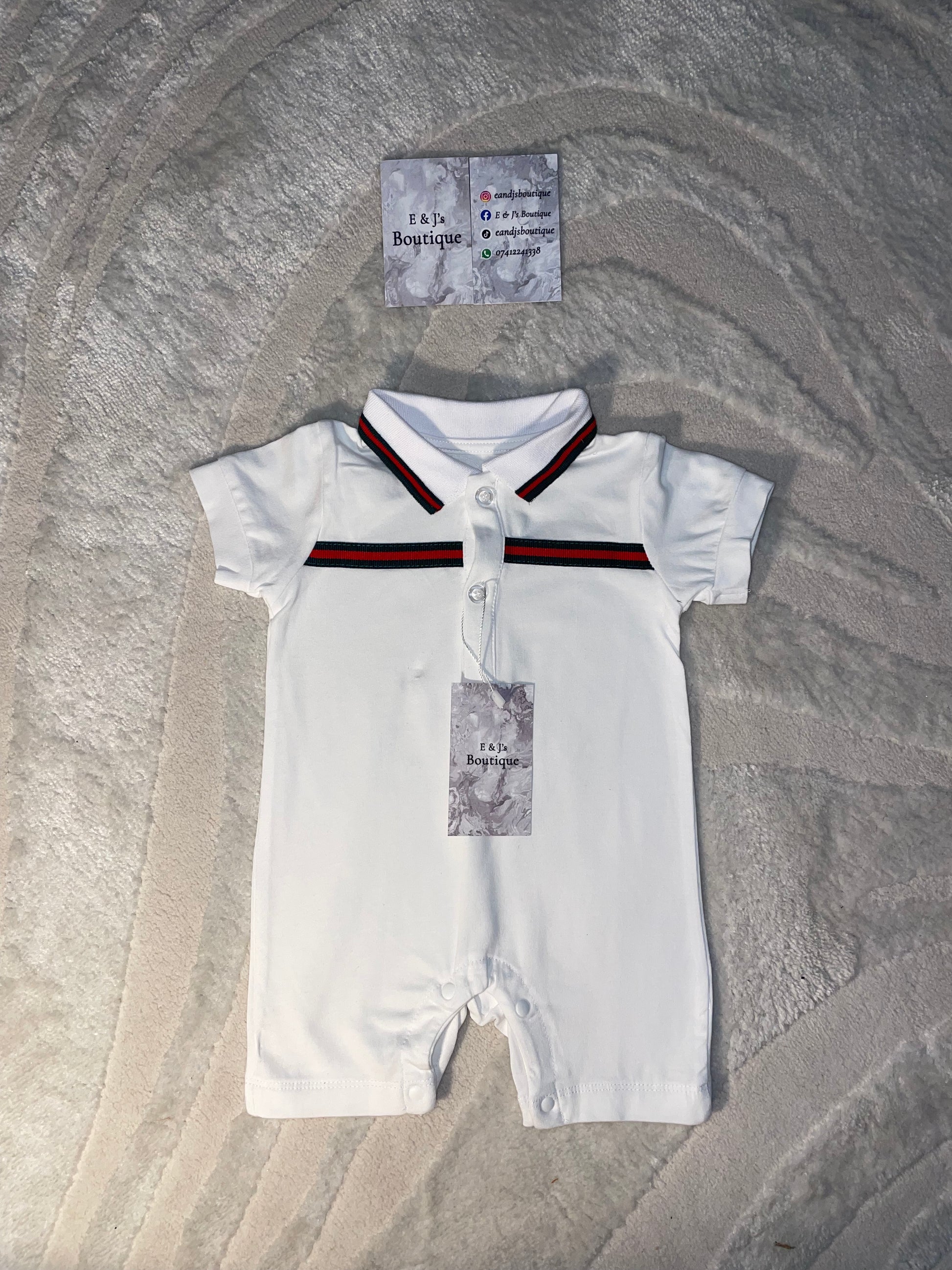 Gucci Striped Romper