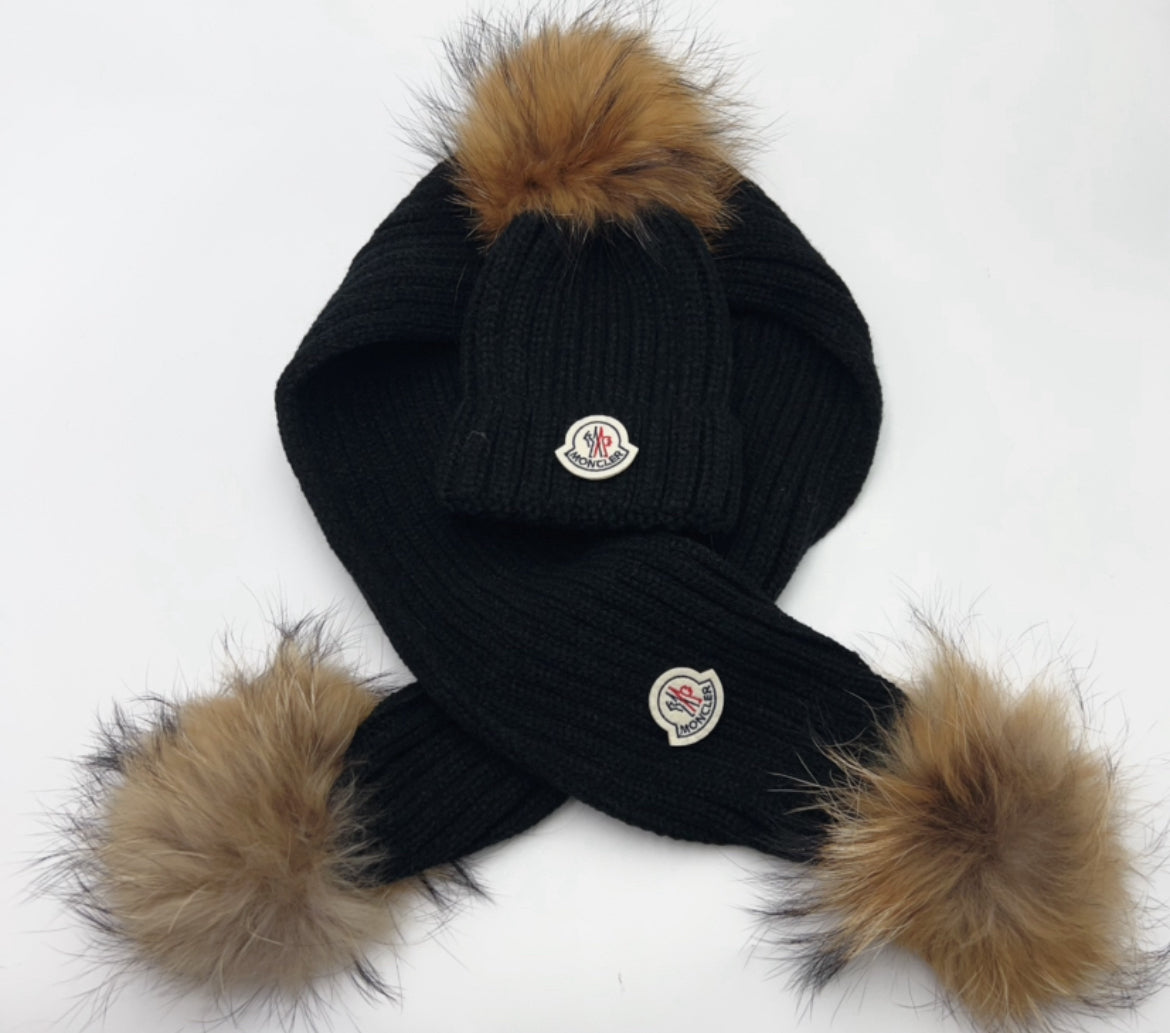 Moncler Hat & Scarf Sets