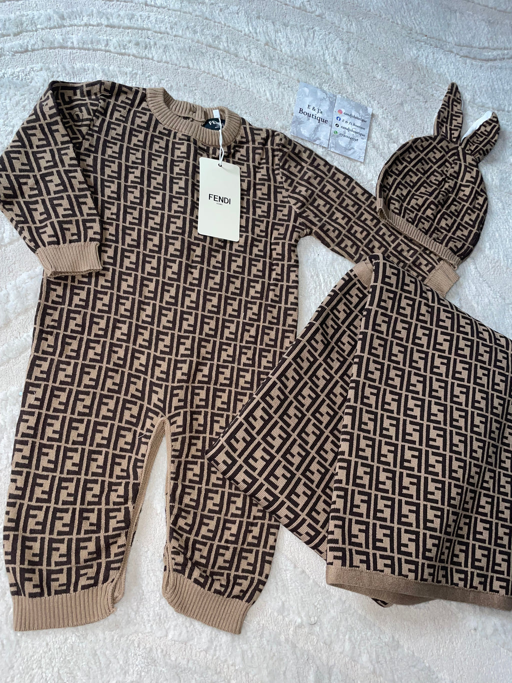 Fendi Knitted 3pc Set
