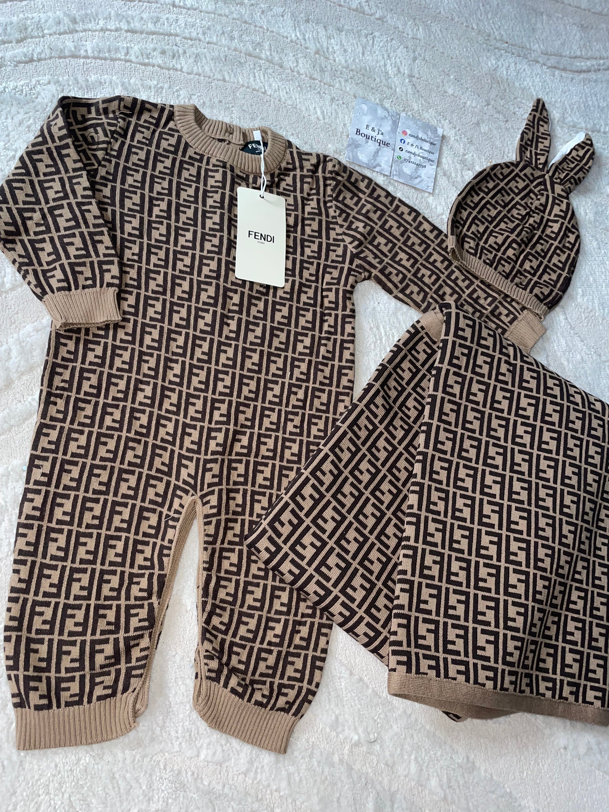 Fendi Knitted 3pc Set