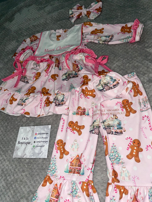 Christmas PJ’s All Aboard The North Pole