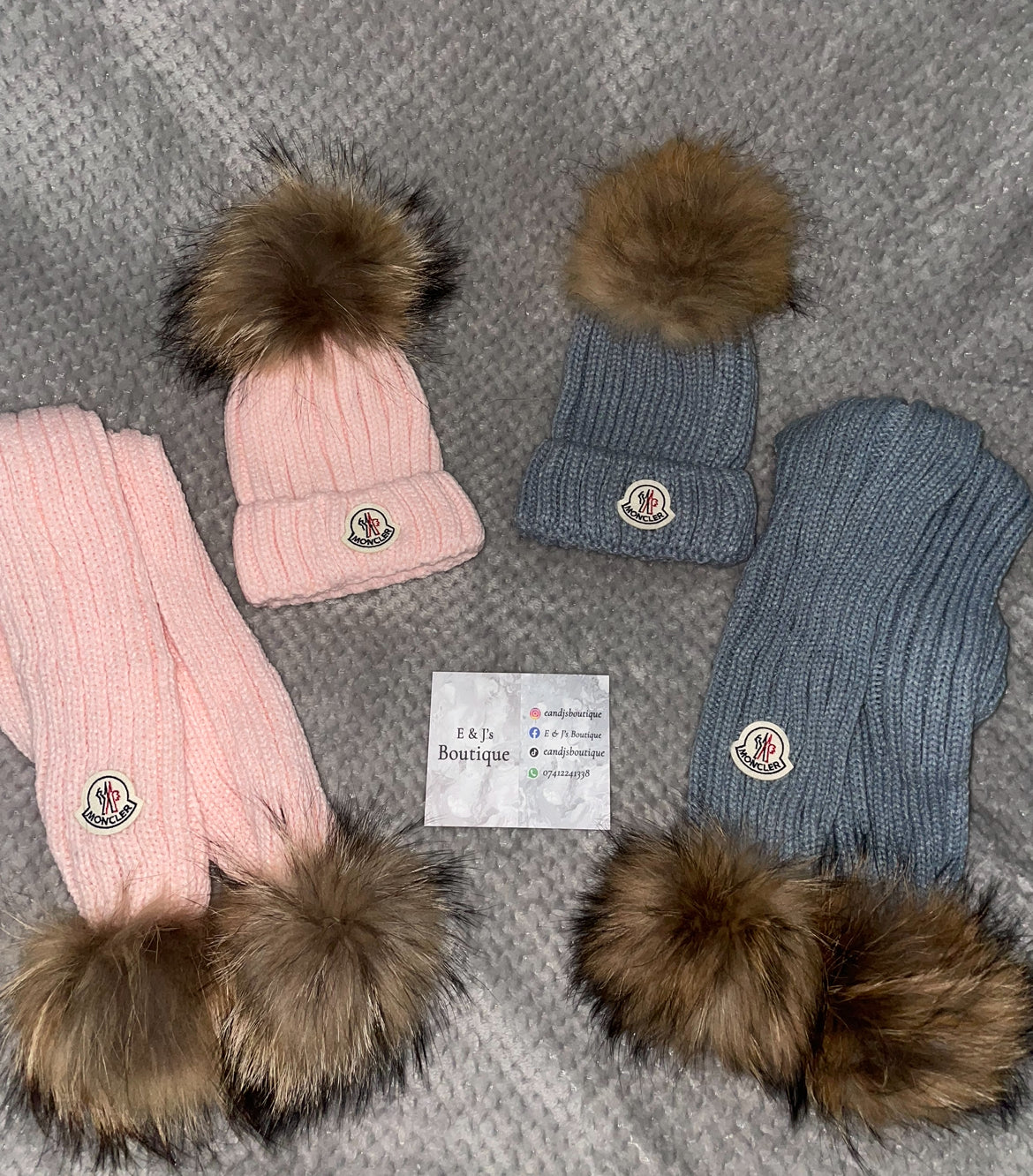 Moncler Hat & Scarf Sets