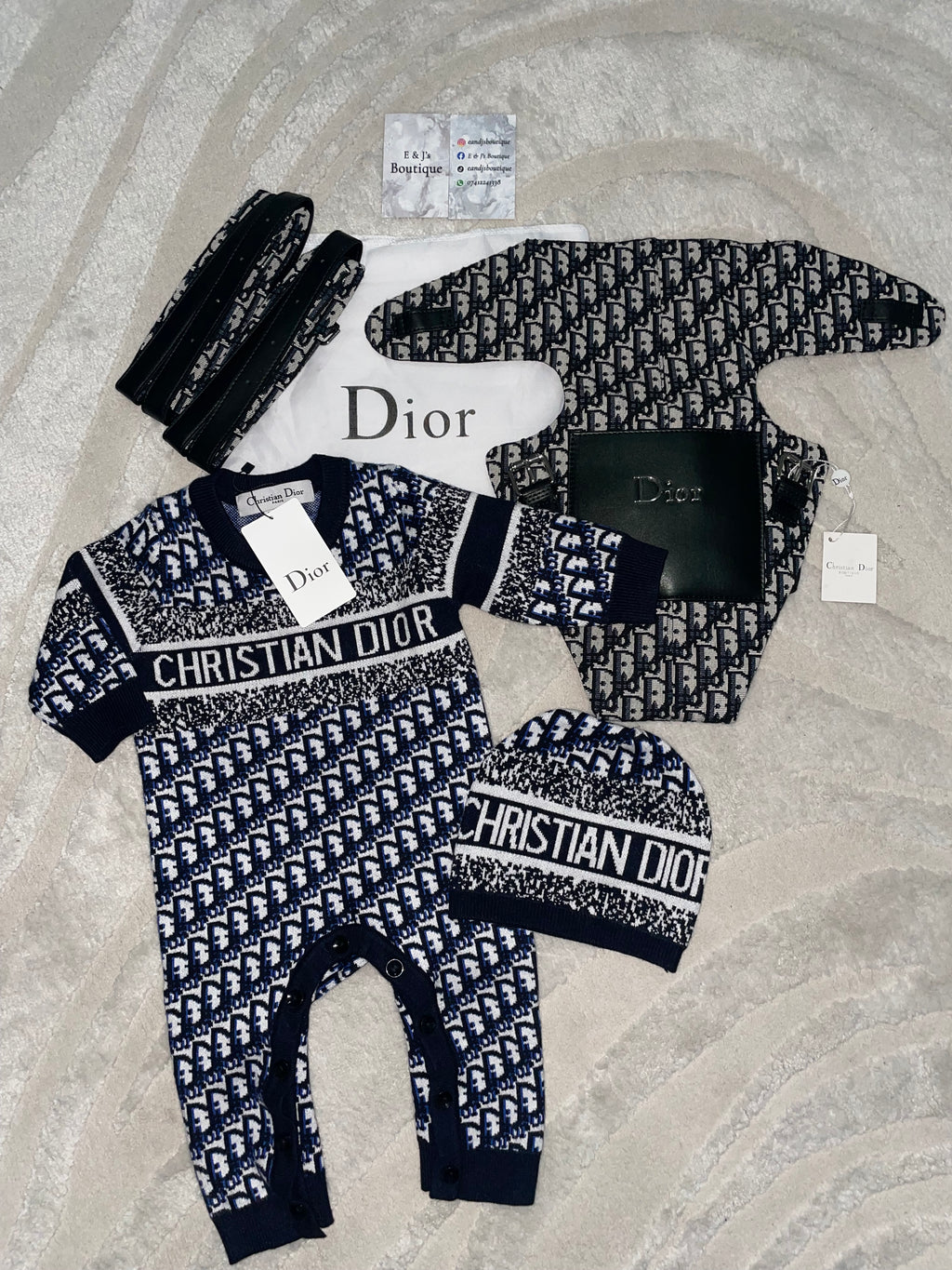 Christian Dior Baby Carrier Set