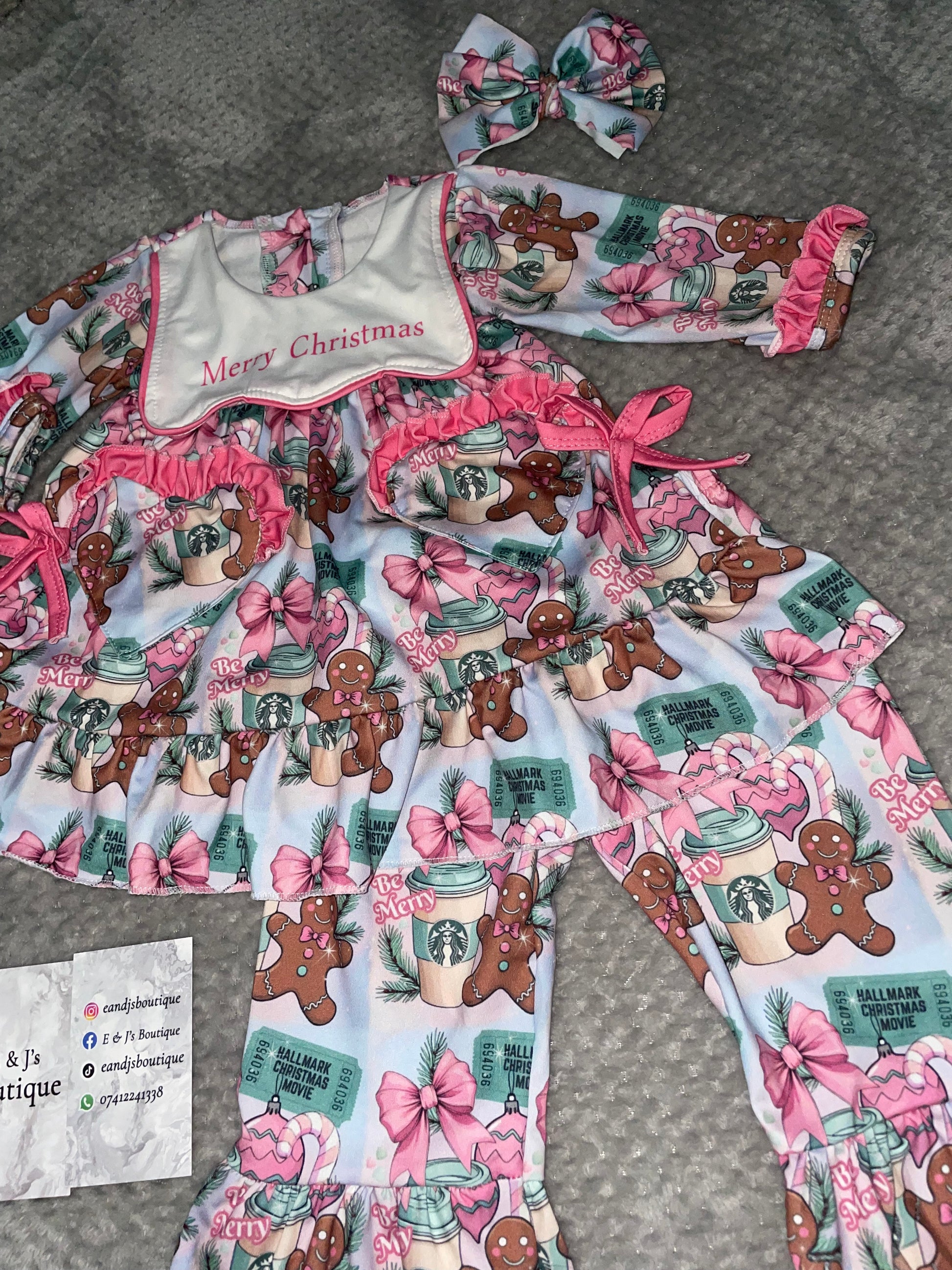 Christmas PJ’s Starbucks & Gingerbread